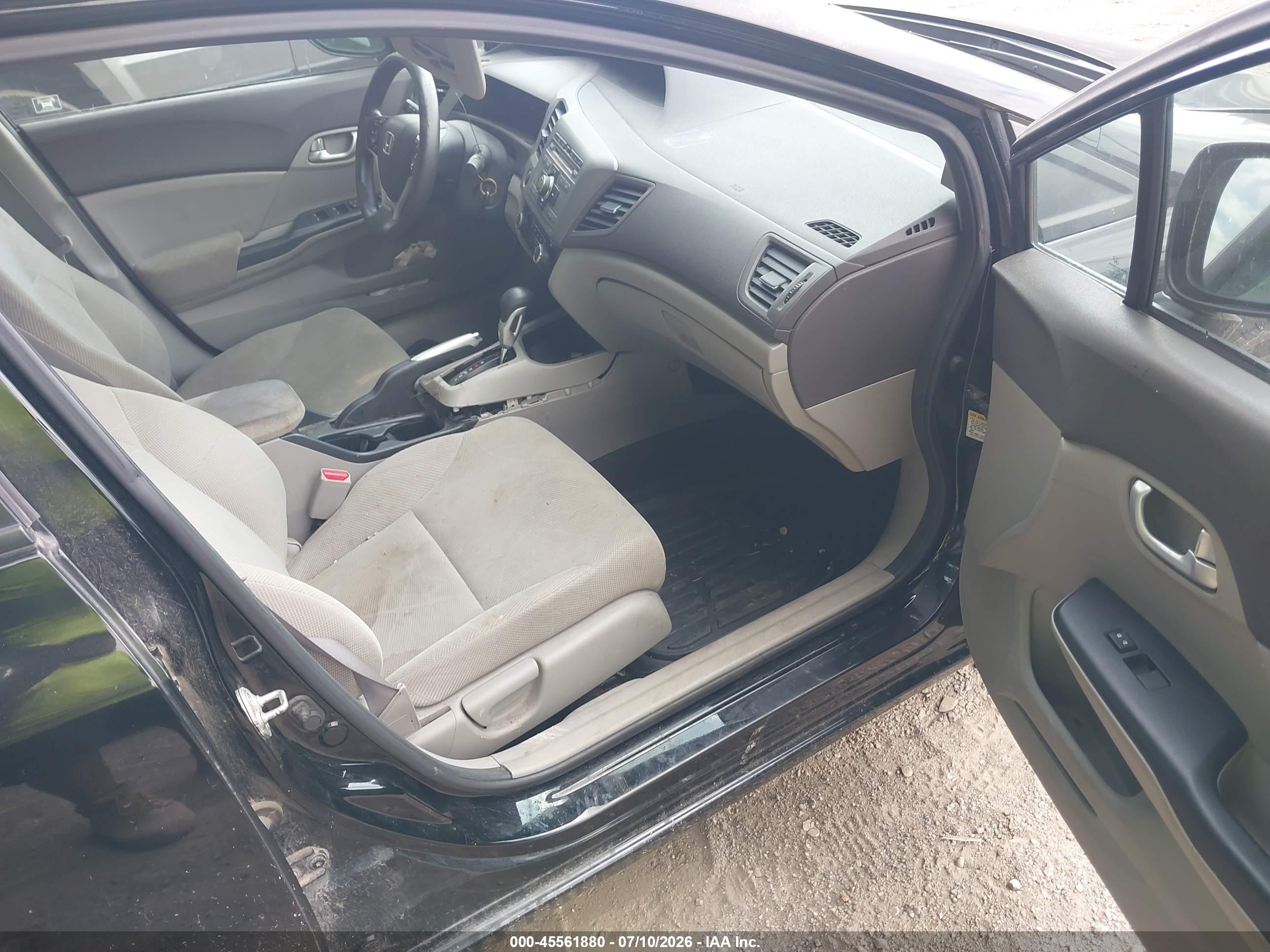 2012 Honda Civic Ex Black vin: 2HGFB2F89CH503251