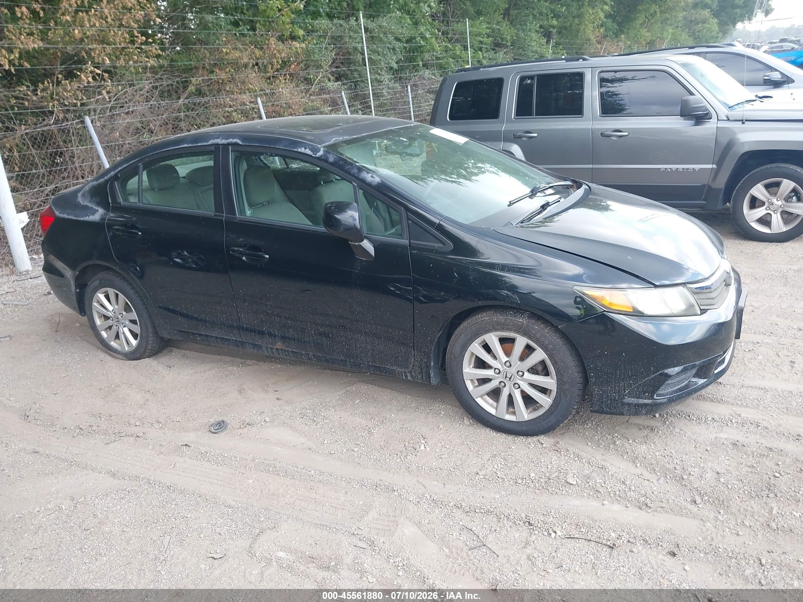2012 Honda Civic Ex Black vin: 2HGFB2F89CH503251