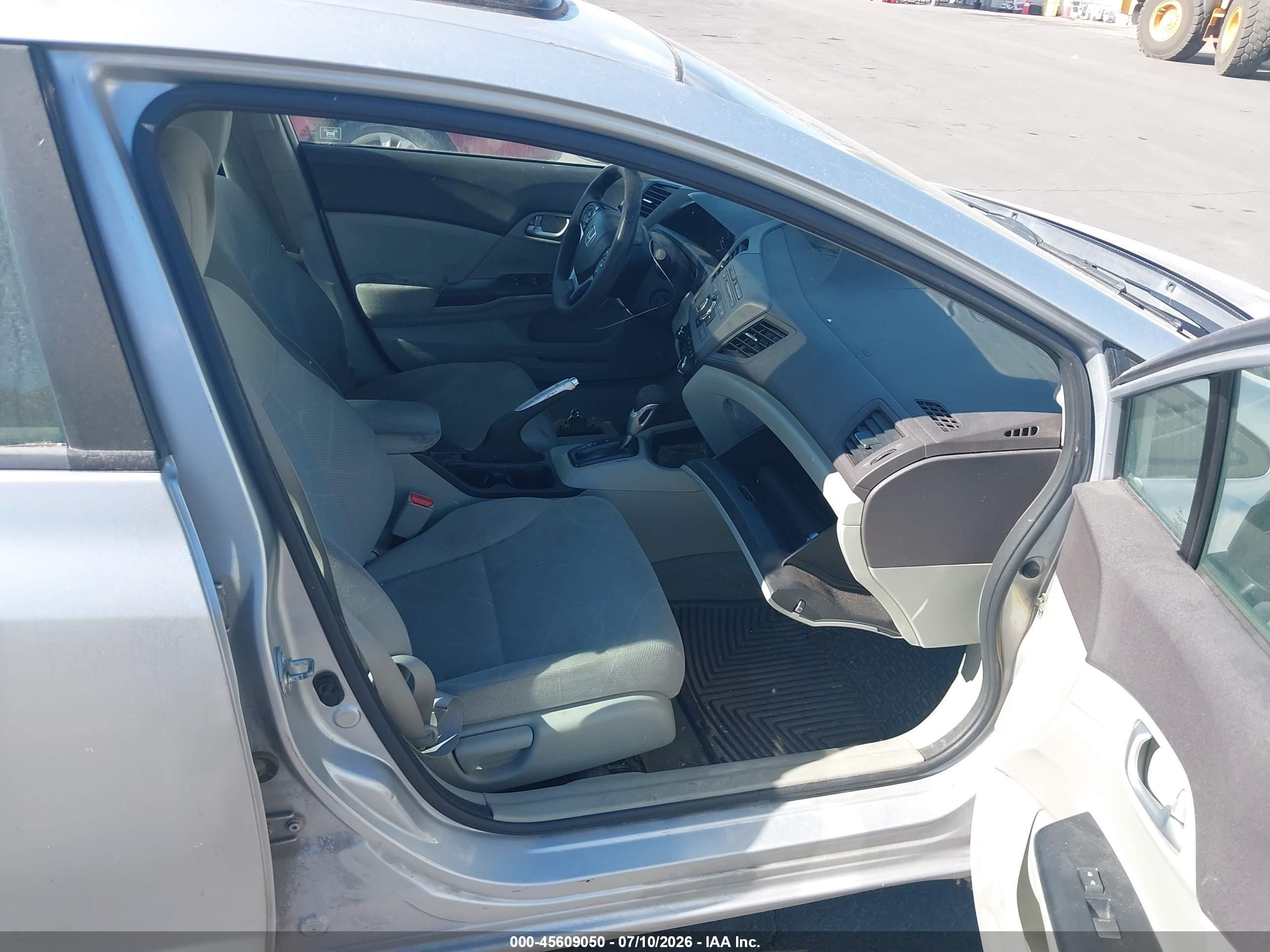 2012 Honda Civic Ex Silver vin: 2HGFB2F89CH527694