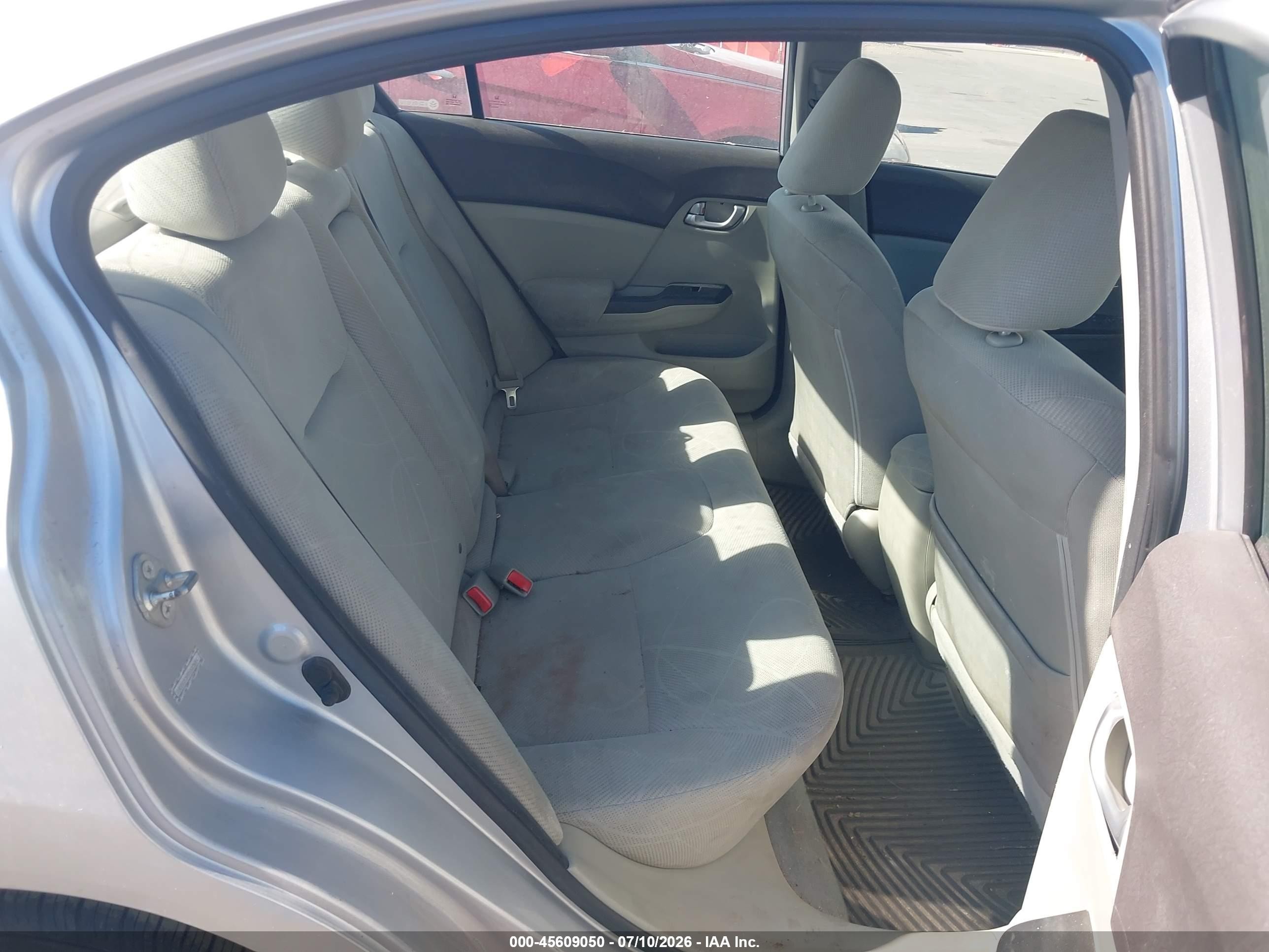 2012 Honda Civic Ex Silver vin: 2HGFB2F89CH527694