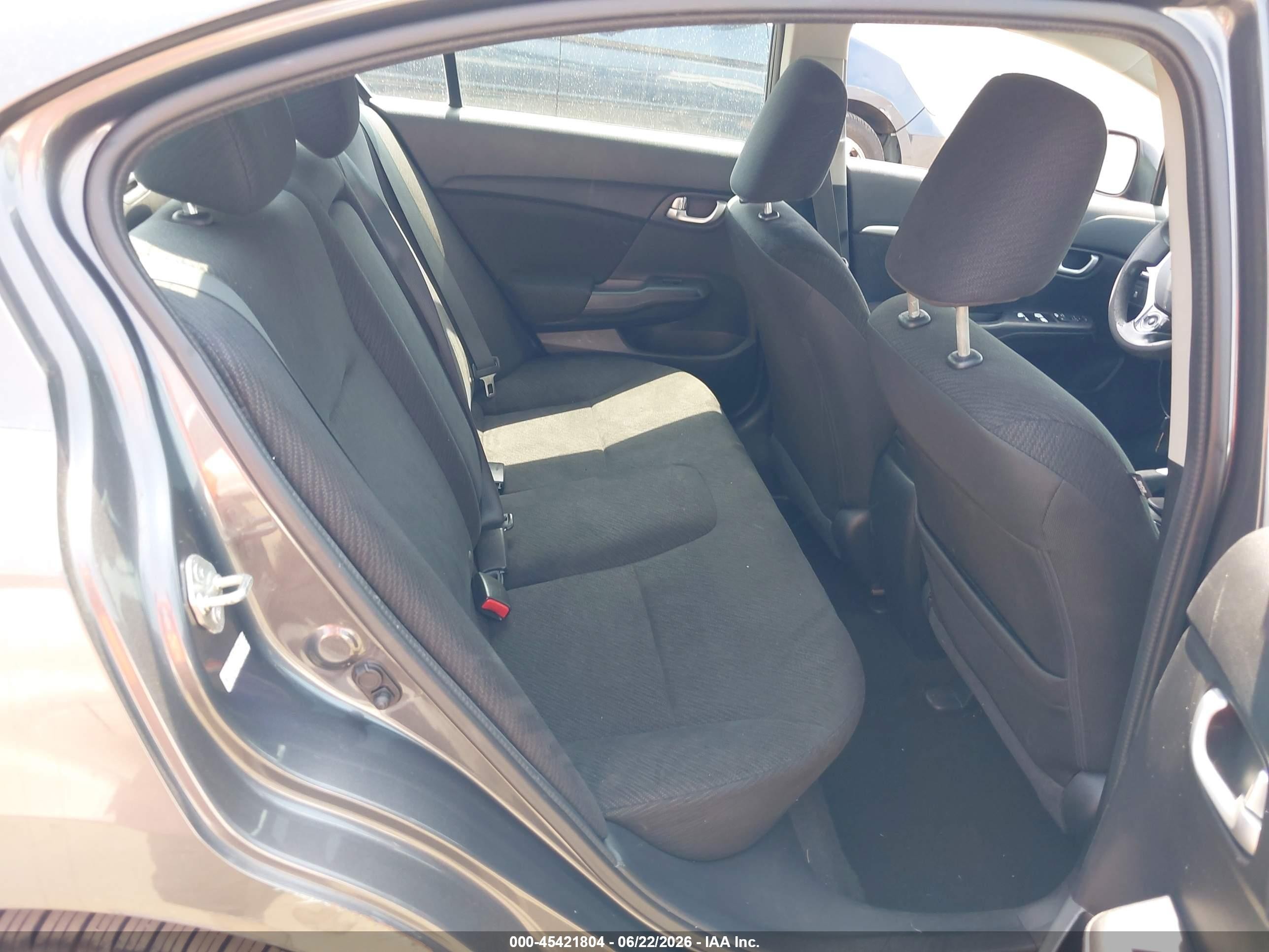 2013 Honda Civic Ex Gray vin: 2HGFB2F89DH502571