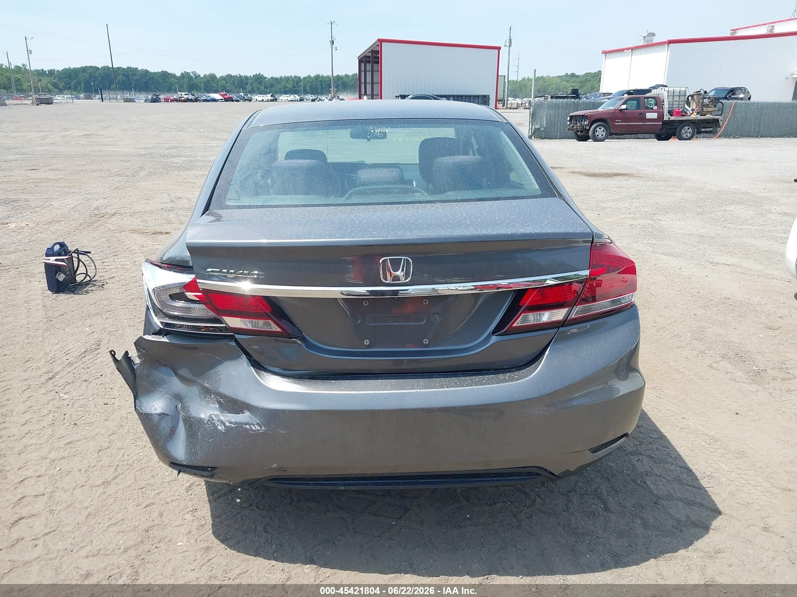 2013 Honda Civic Ex Gray vin: 2HGFB2F89DH502571