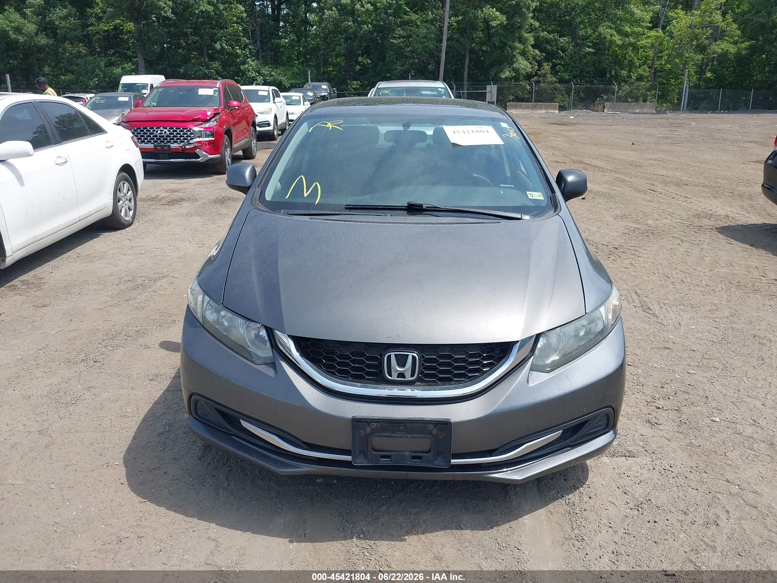 2013 Honda Civic Ex Gray vin: 2HGFB2F89DH502571