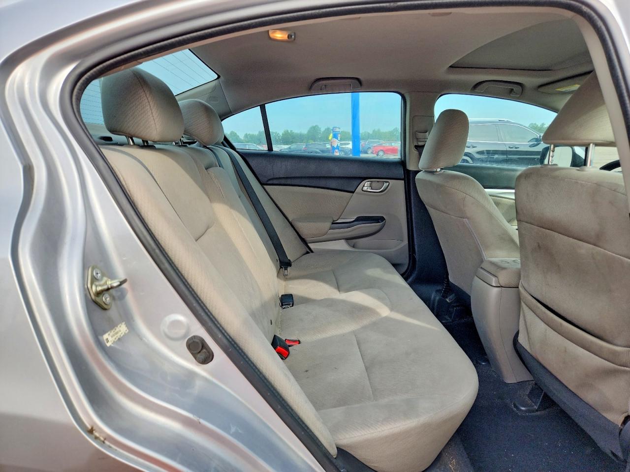 2013 Honda Civic Ex Silver vin: 2HGFB2F89DH507480