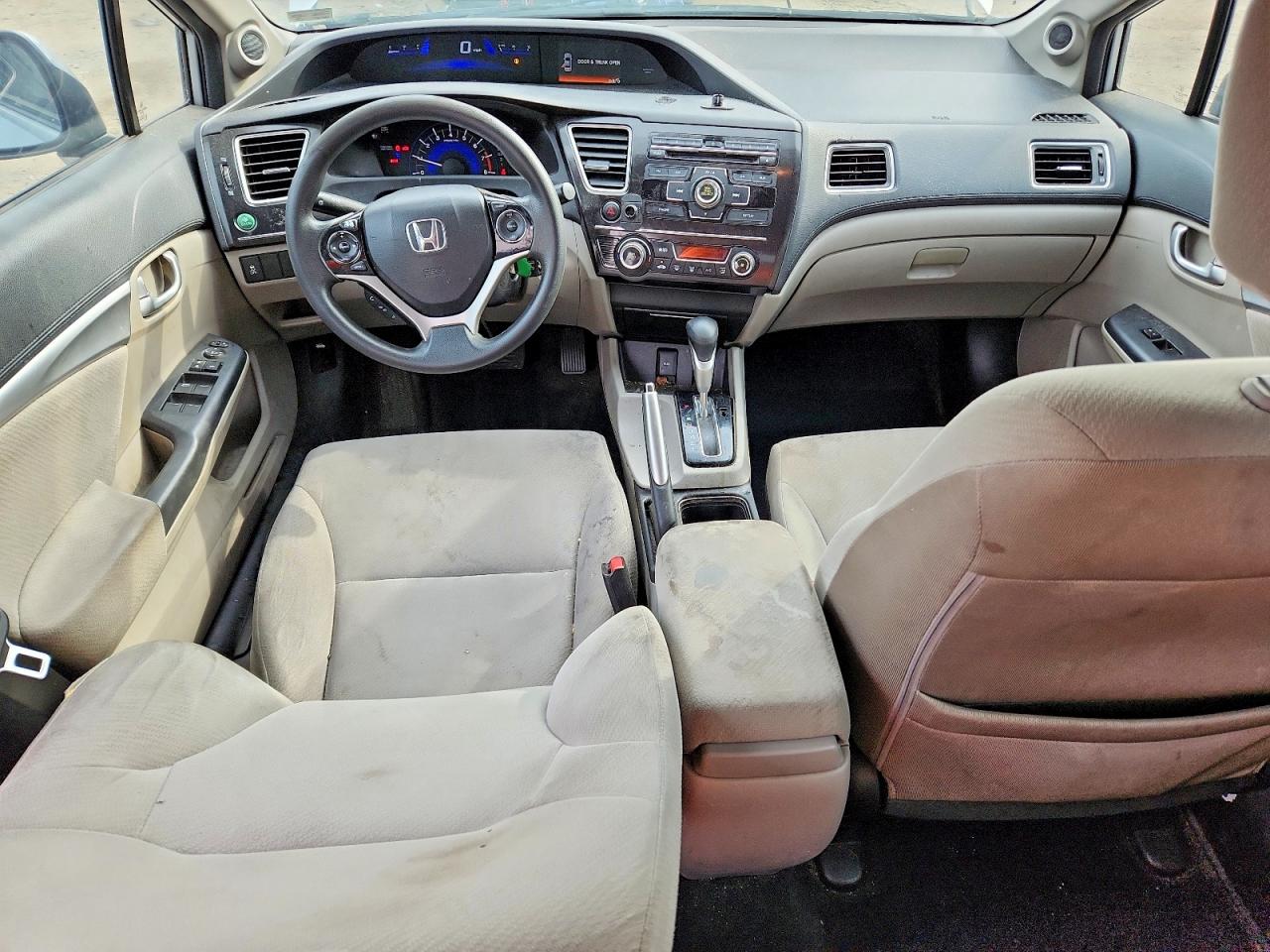 2013 Honda Civic Ex Silver vin: 2HGFB2F89DH507480