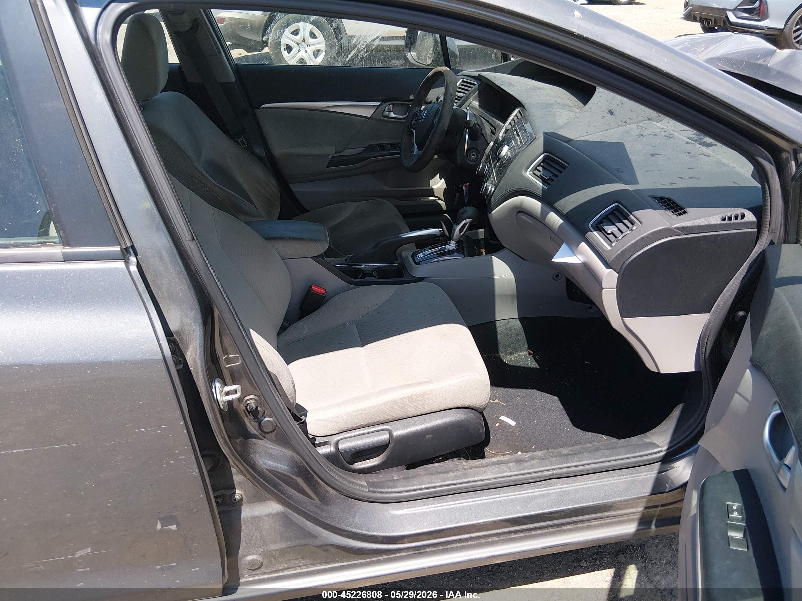 2013 Honda Civic Ex Синий vin: 2HGFB2F89DH513490