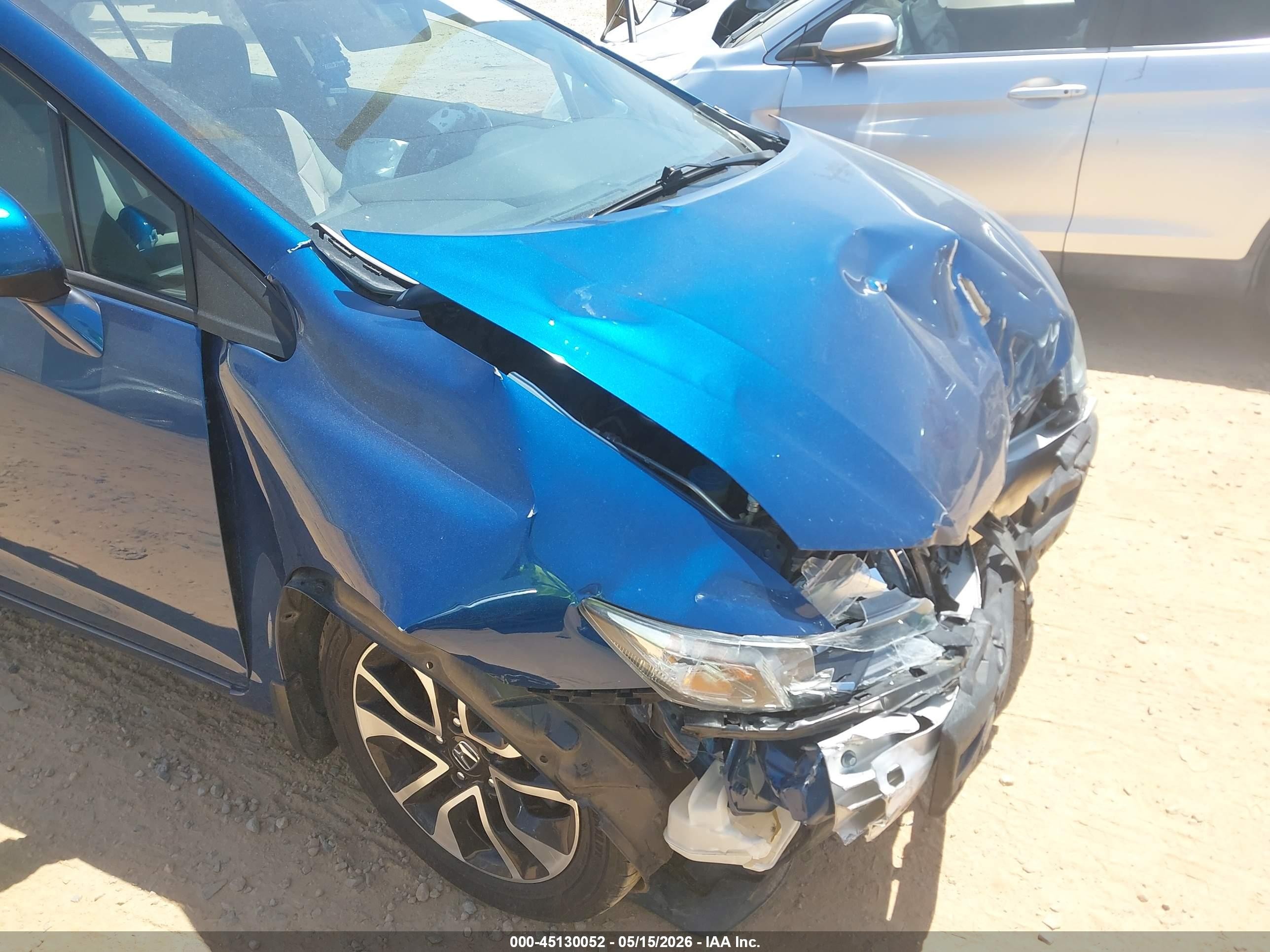 2013 Honda Civic Ex Blue vin: 2HGFB2F89DH544867