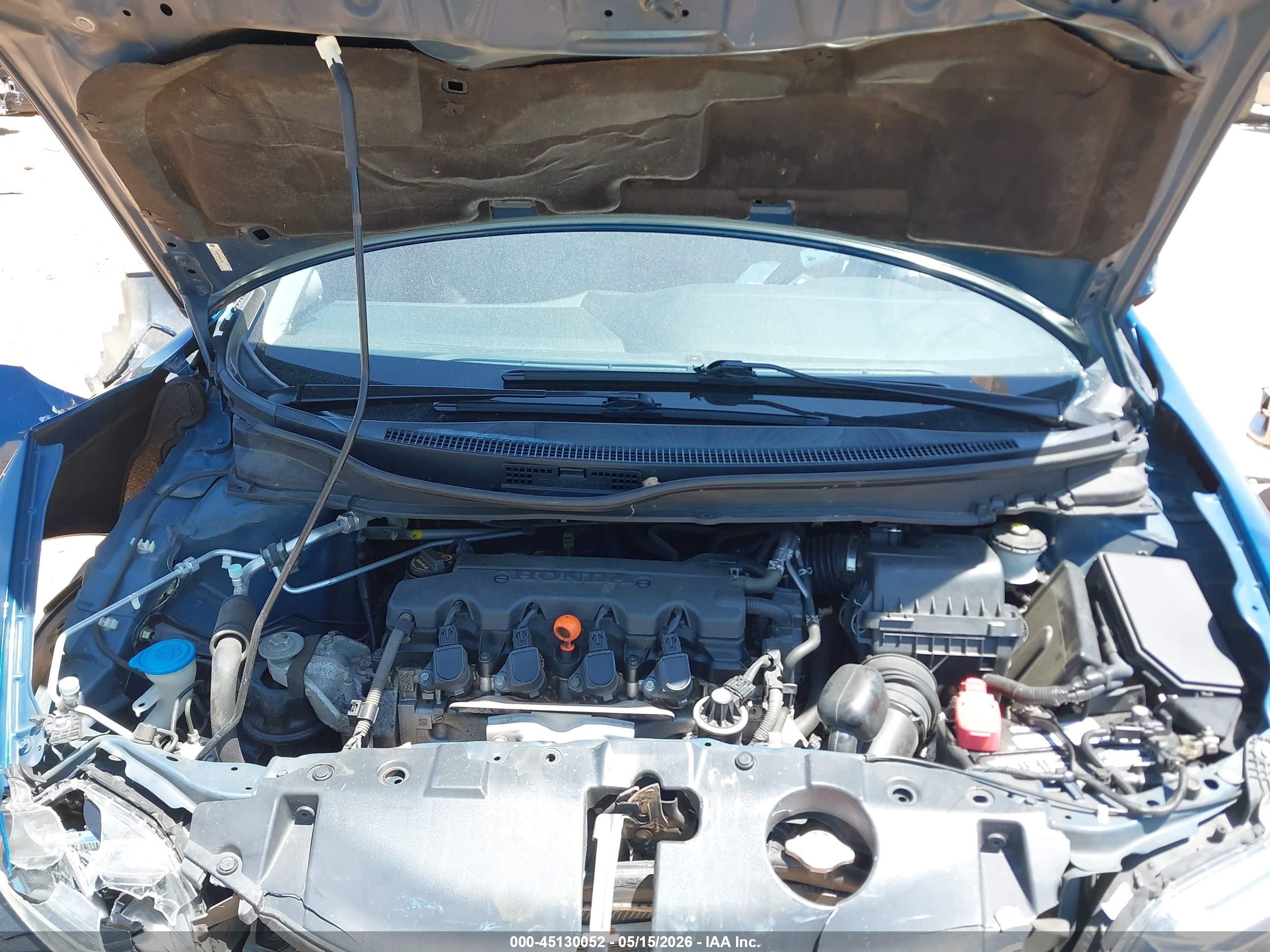 2013 Honda Civic Ex Blue vin: 2HGFB2F89DH544867