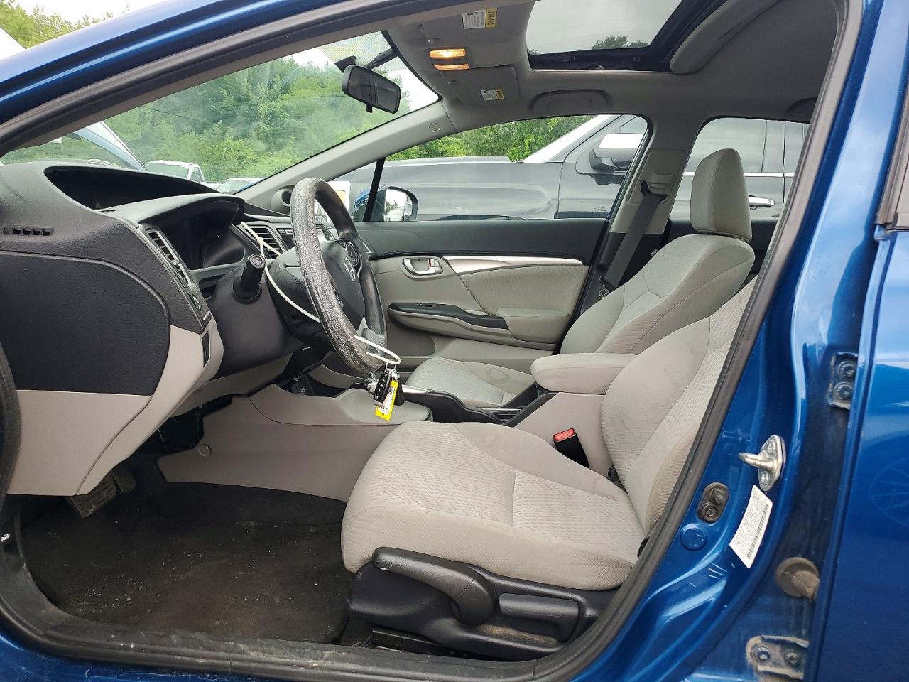 2014 Honda Civic Ex Blue vin: 2HGFB2F89EH512468