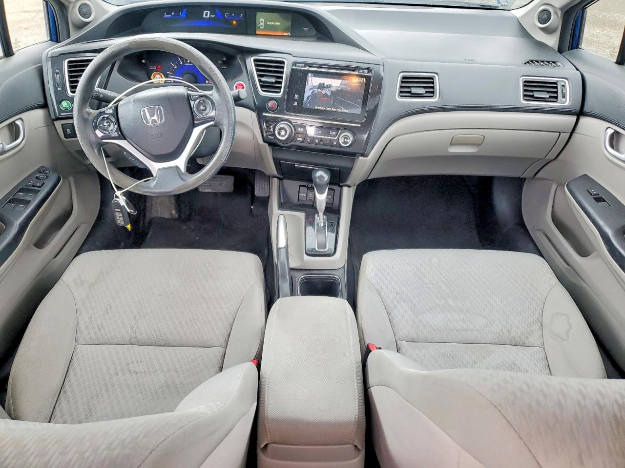 2014 Honda Civic Ex Blue vin: 2HGFB2F89EH512468