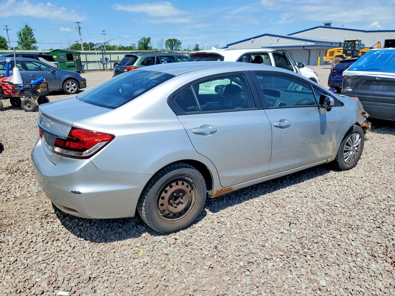 2014 Honda Civic Ex Silver vin: 2HGFB2F89EH526337