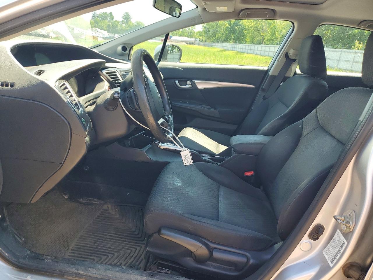2014 Honda Civic Ex Silver vin: 2HGFB2F89EH526337