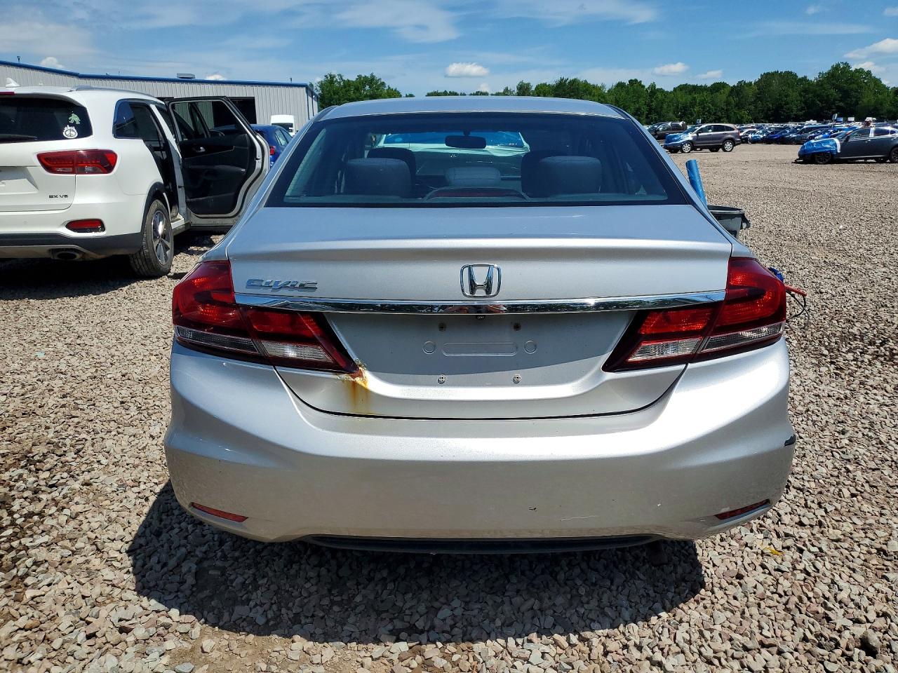 2014 Honda Civic Ex Silver vin: 2HGFB2F89EH526337