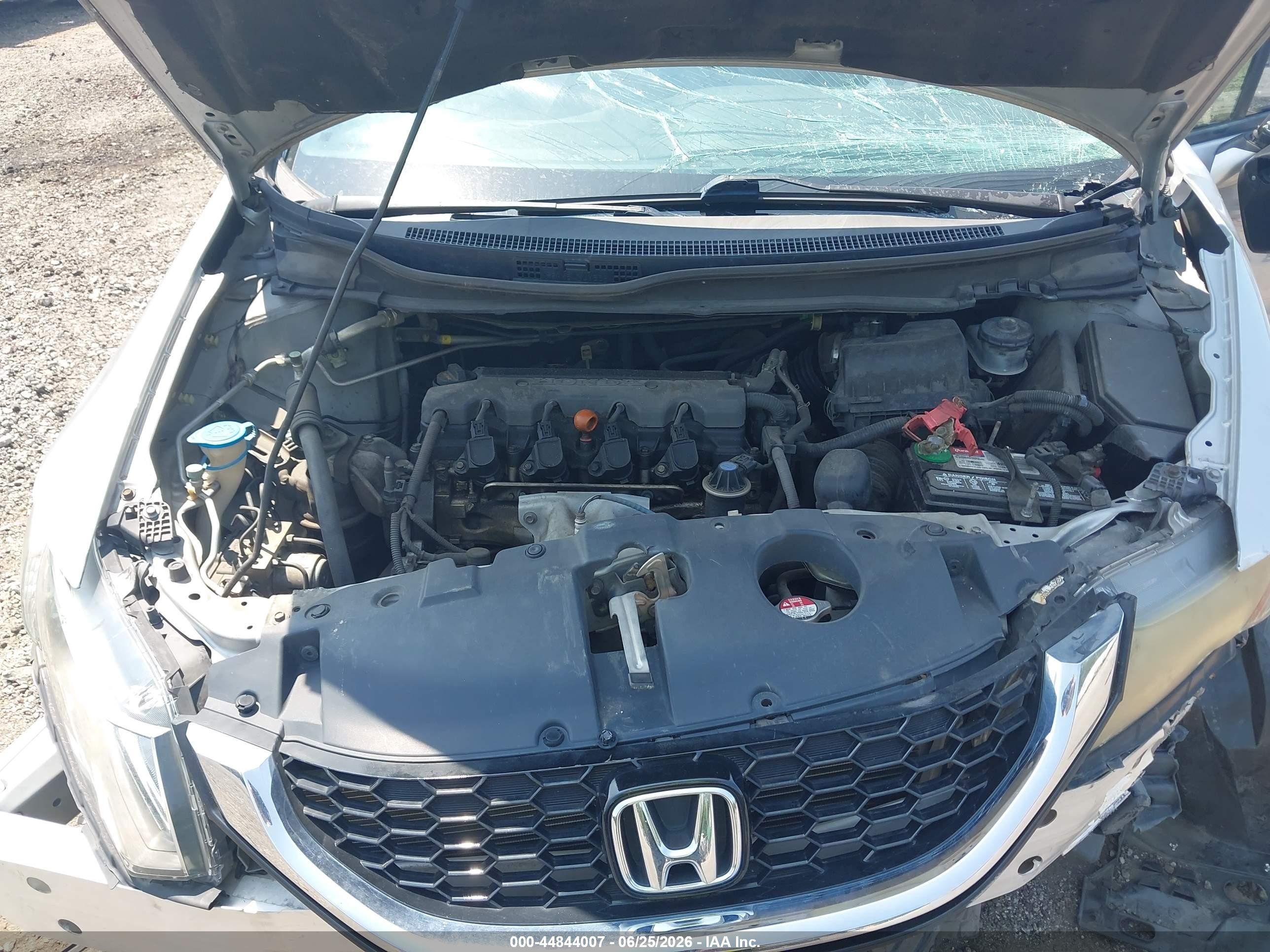 2014 Honda Civic Ex White vin: 2HGFB2F89EH534678