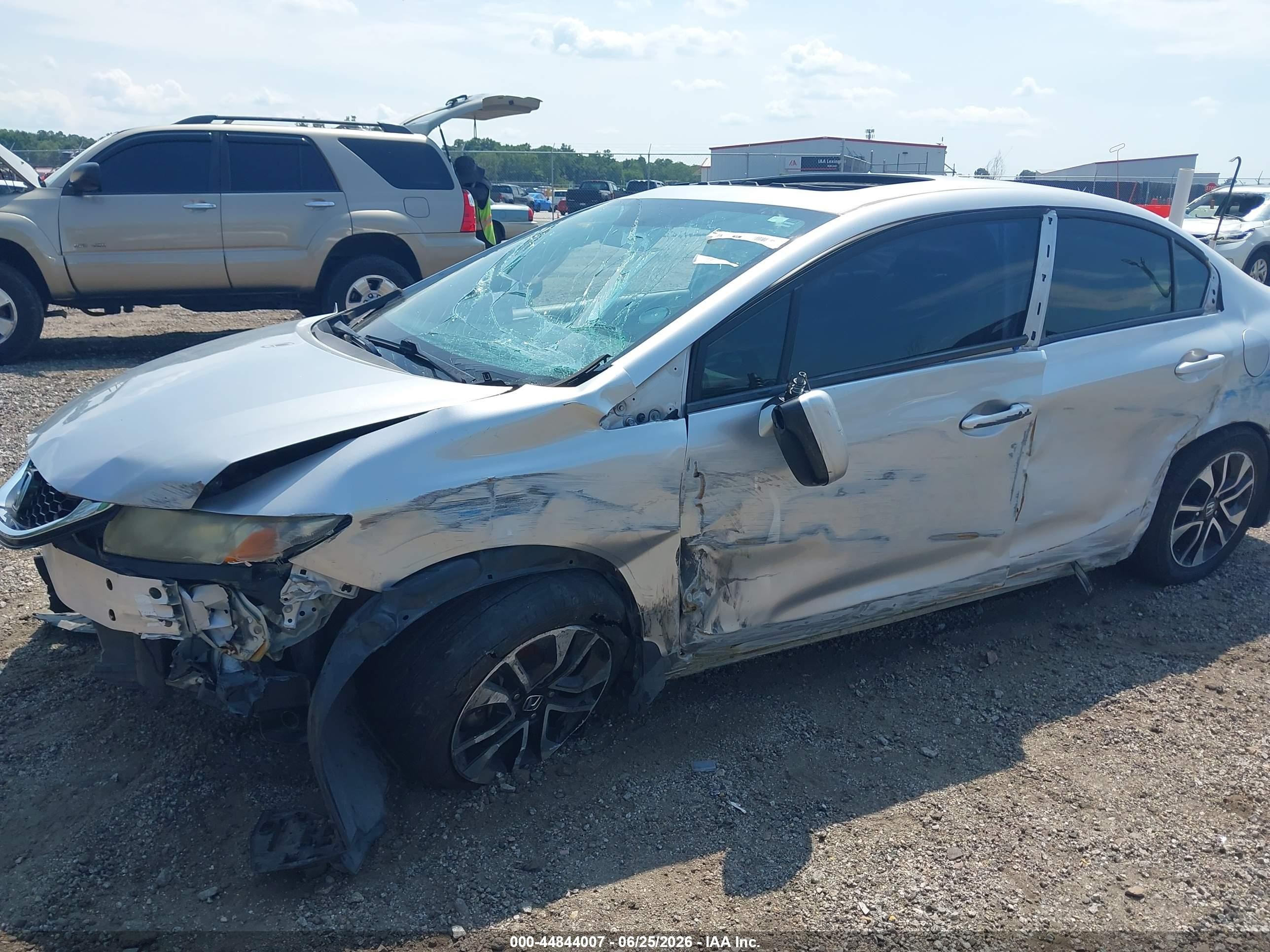 2014 Honda Civic Ex White vin: 2HGFB2F89EH534678