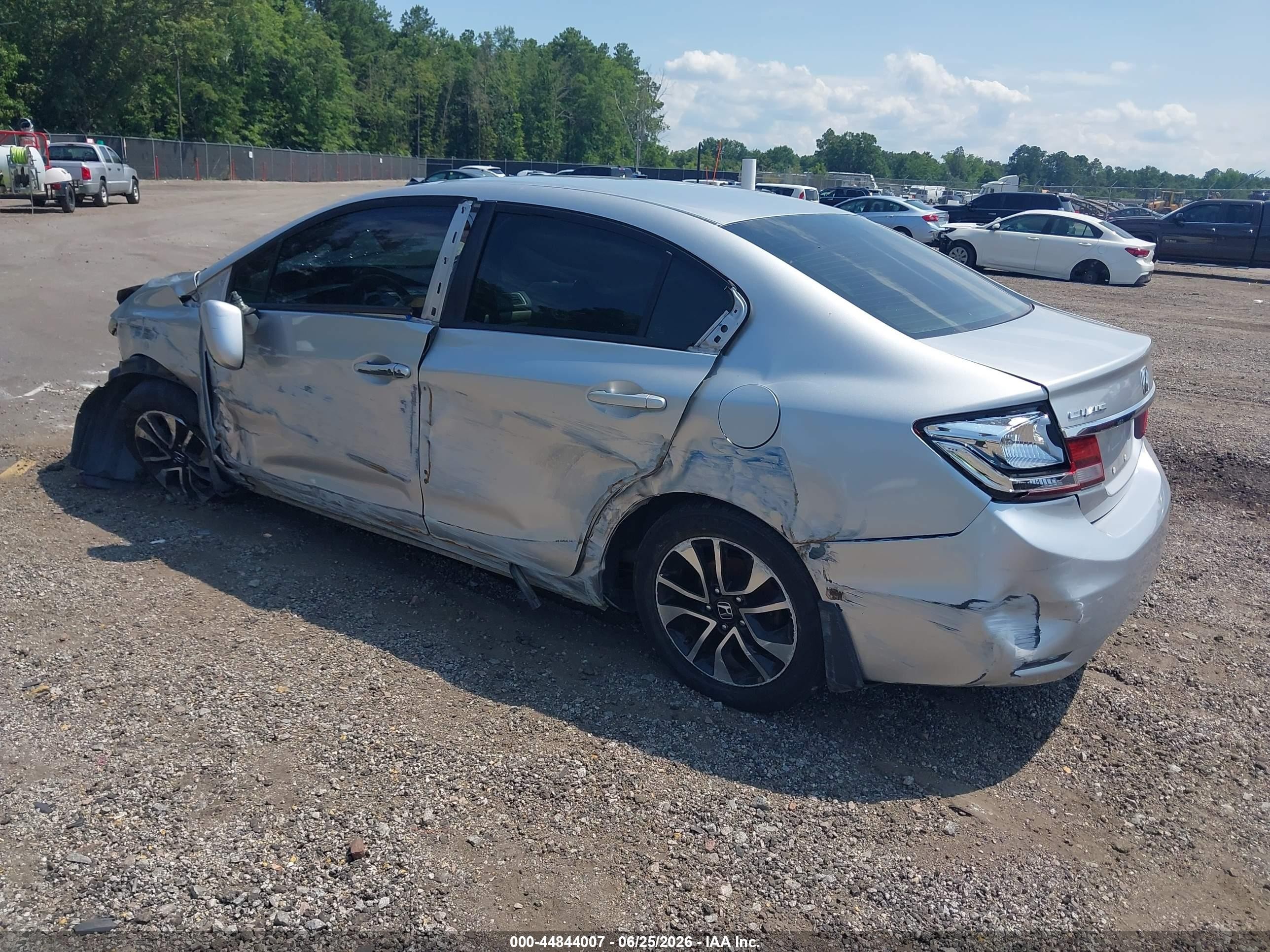 2014 Honda Civic Ex White vin: 2HGFB2F89EH534678