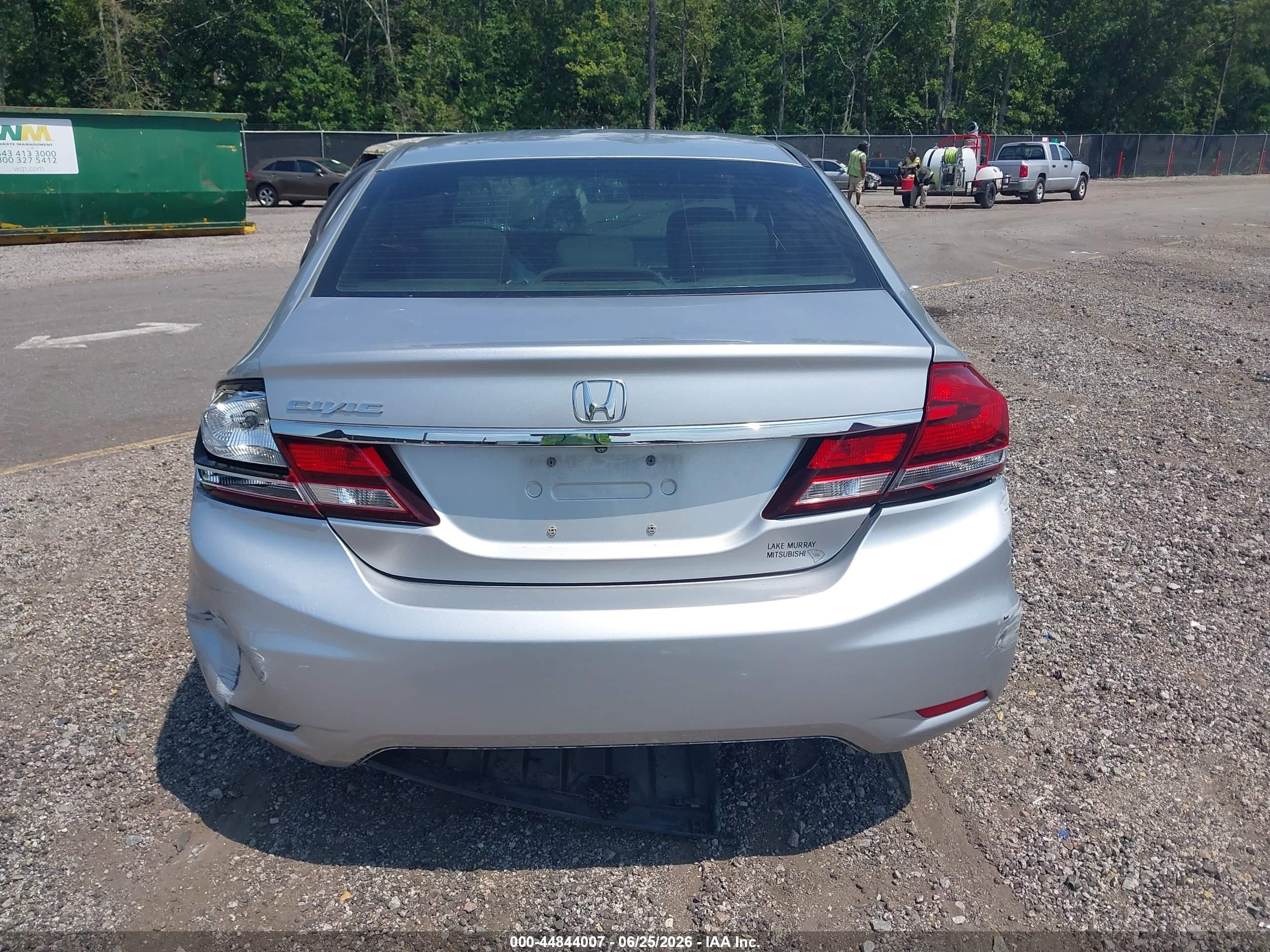 2014 Honda Civic Ex White vin: 2HGFB2F89EH534678