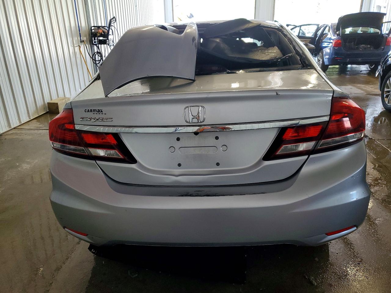 2014 Honda Civic Ex Silver vin: 2HGFB2F89EH537340