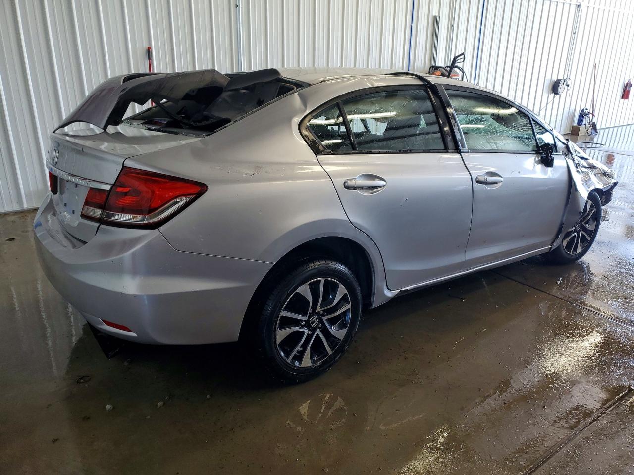 2014 Honda Civic Ex Silver vin: 2HGFB2F89EH537340