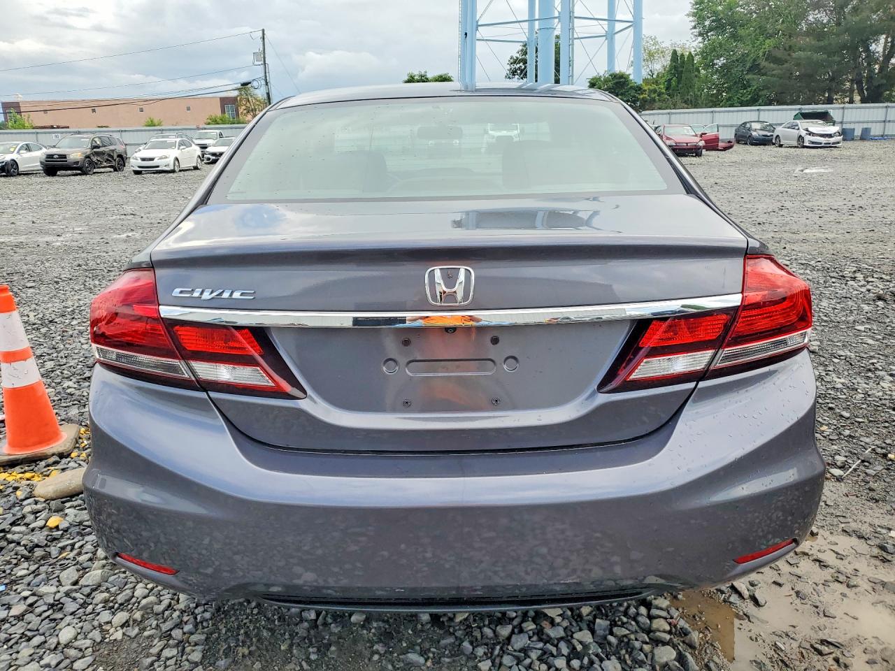 2014 Honda Civic Ex Gray vin: 2HGFB2F89EH538651