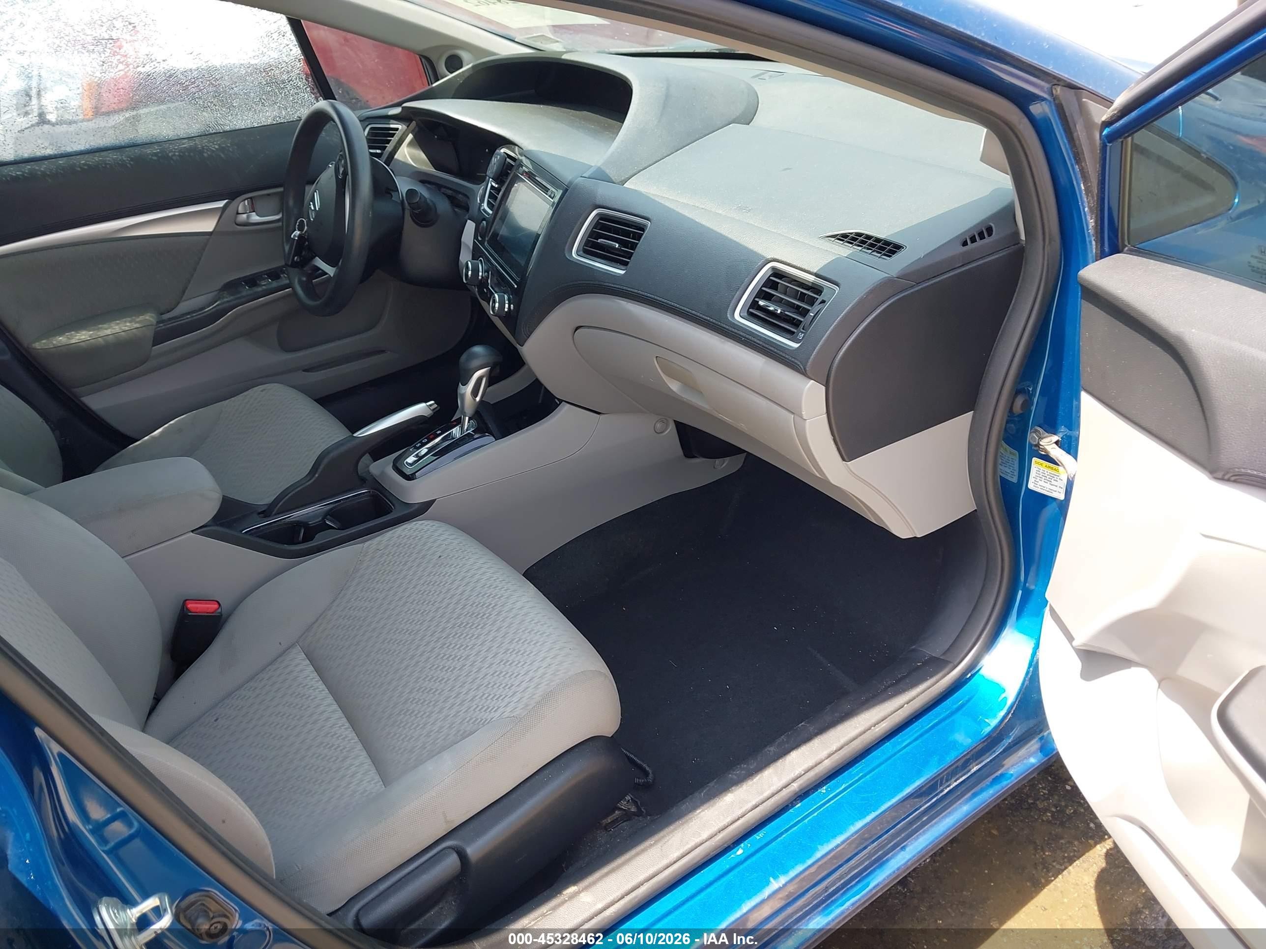 2014 Honda Civic Ex Blue vin: 2HGFB2F89EH539167