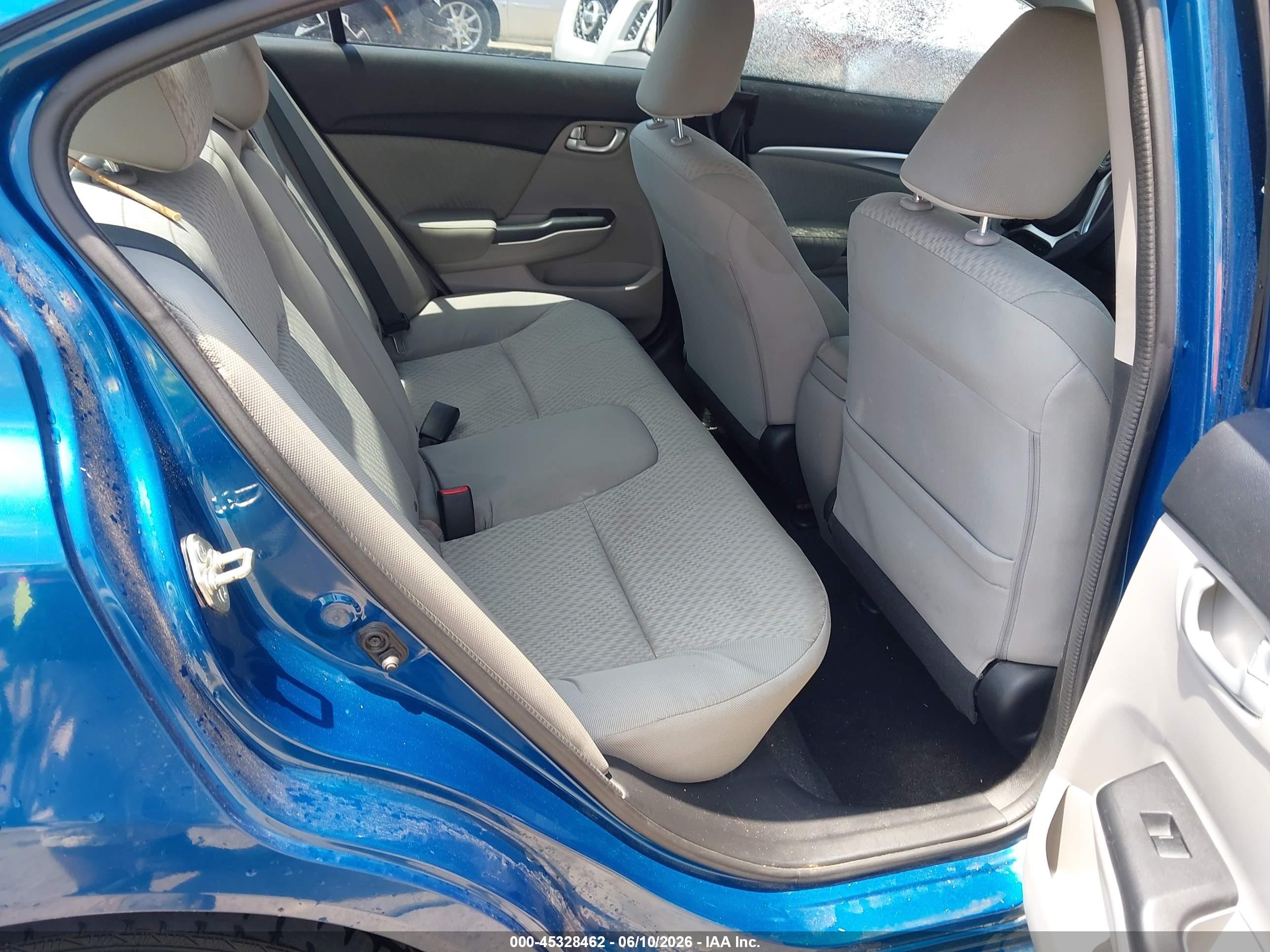 2014 Honda Civic Ex Blue vin: 2HGFB2F89EH539167