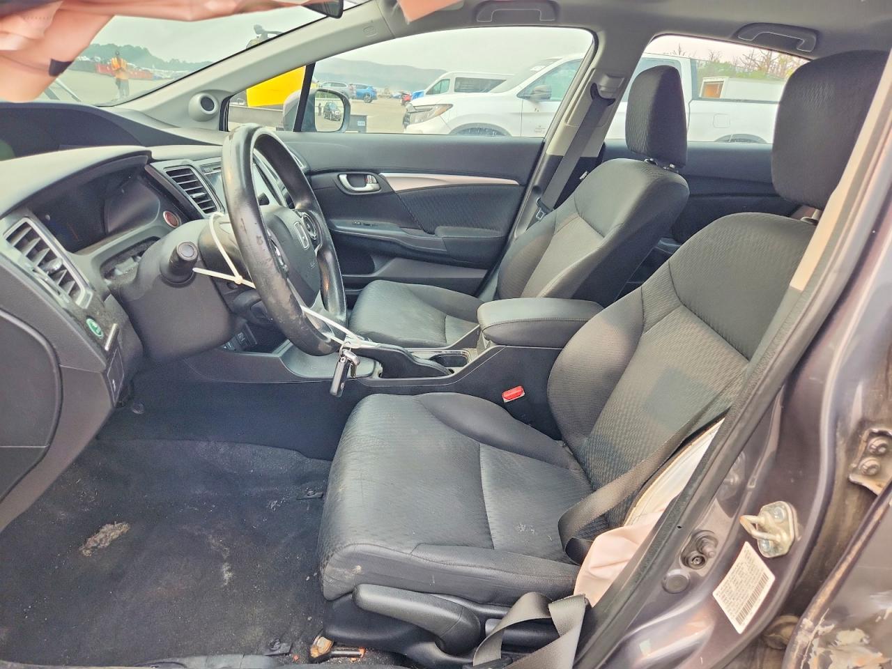 2014 Honda Civic Ex Gray vin: 2HGFB2F89EH554607