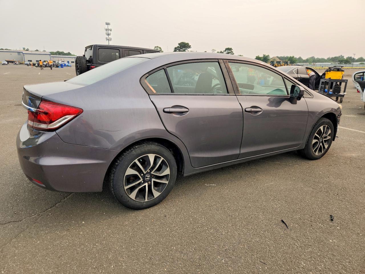 2014 Honda Civic Ex Gray vin: 2HGFB2F89EH554607