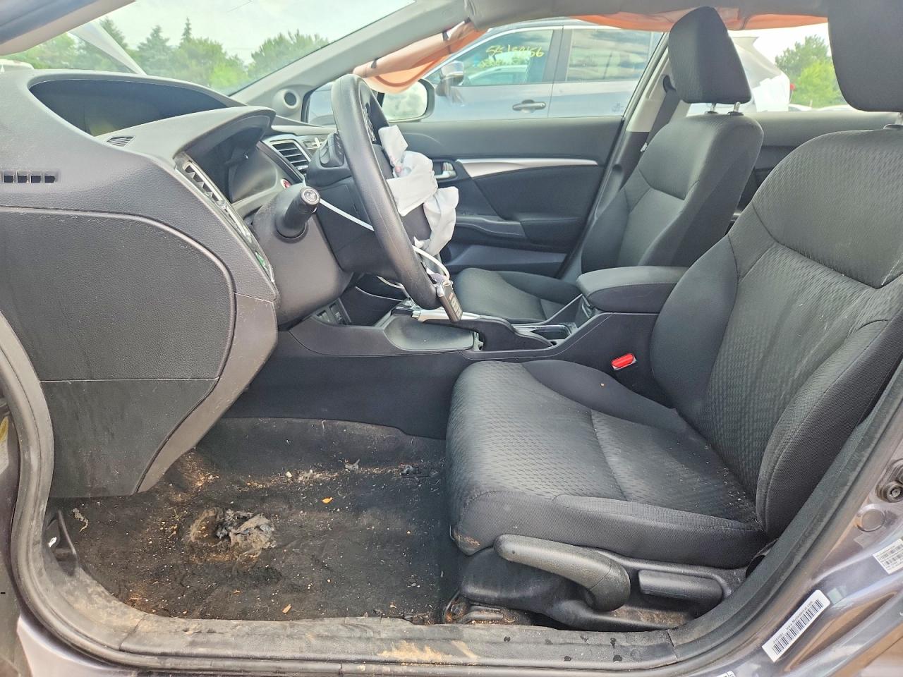 2014 Honda Civic Ex Gray vin: 2HGFB2F89EH555725