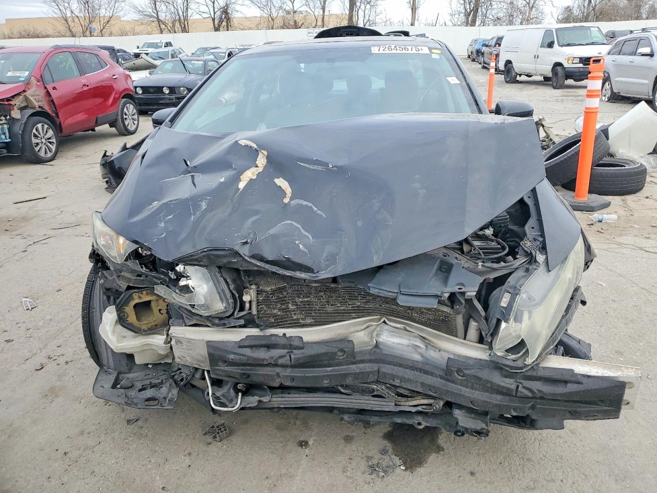2014 Honda Civic Ex Charcoal vin: 2HGFB2F89EH557426
