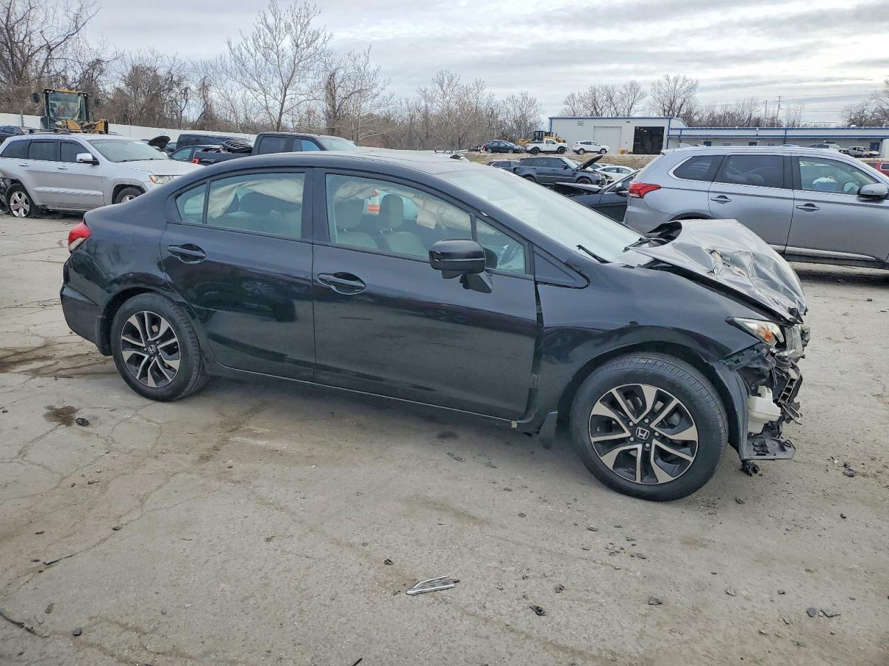 2014 Honda Civic Ex Charcoal vin: 2HGFB2F89EH557426