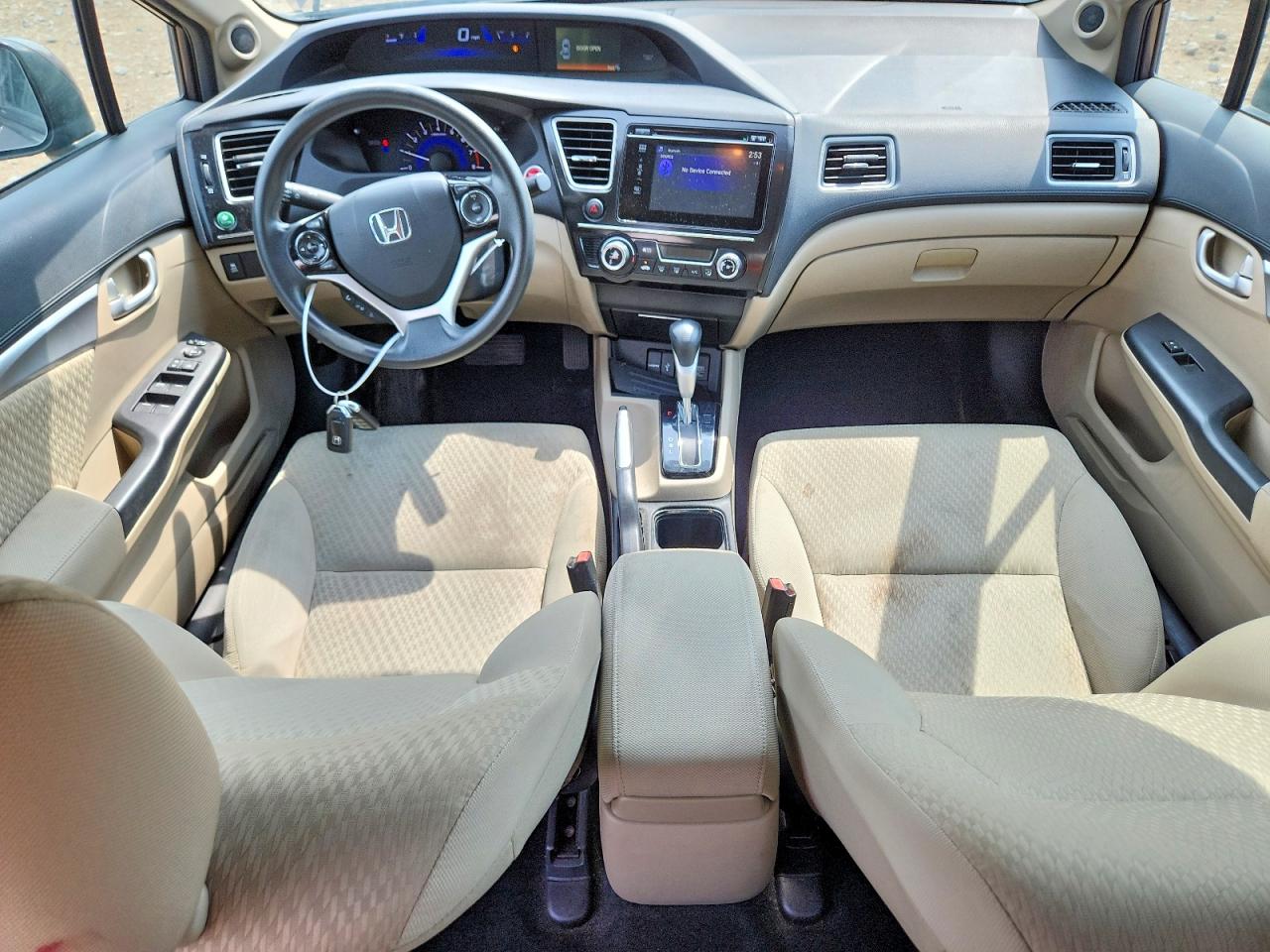 2014 Honda Civic Ex Серый vin: 2HGFB2F89EH558589