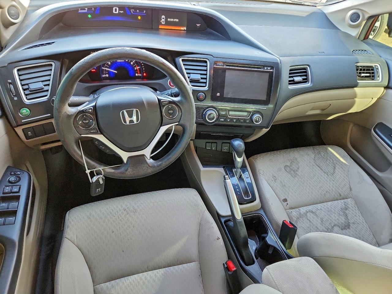 2015 Honda Civic Ex Бордовый vin: 2HGFB2F89FH559162