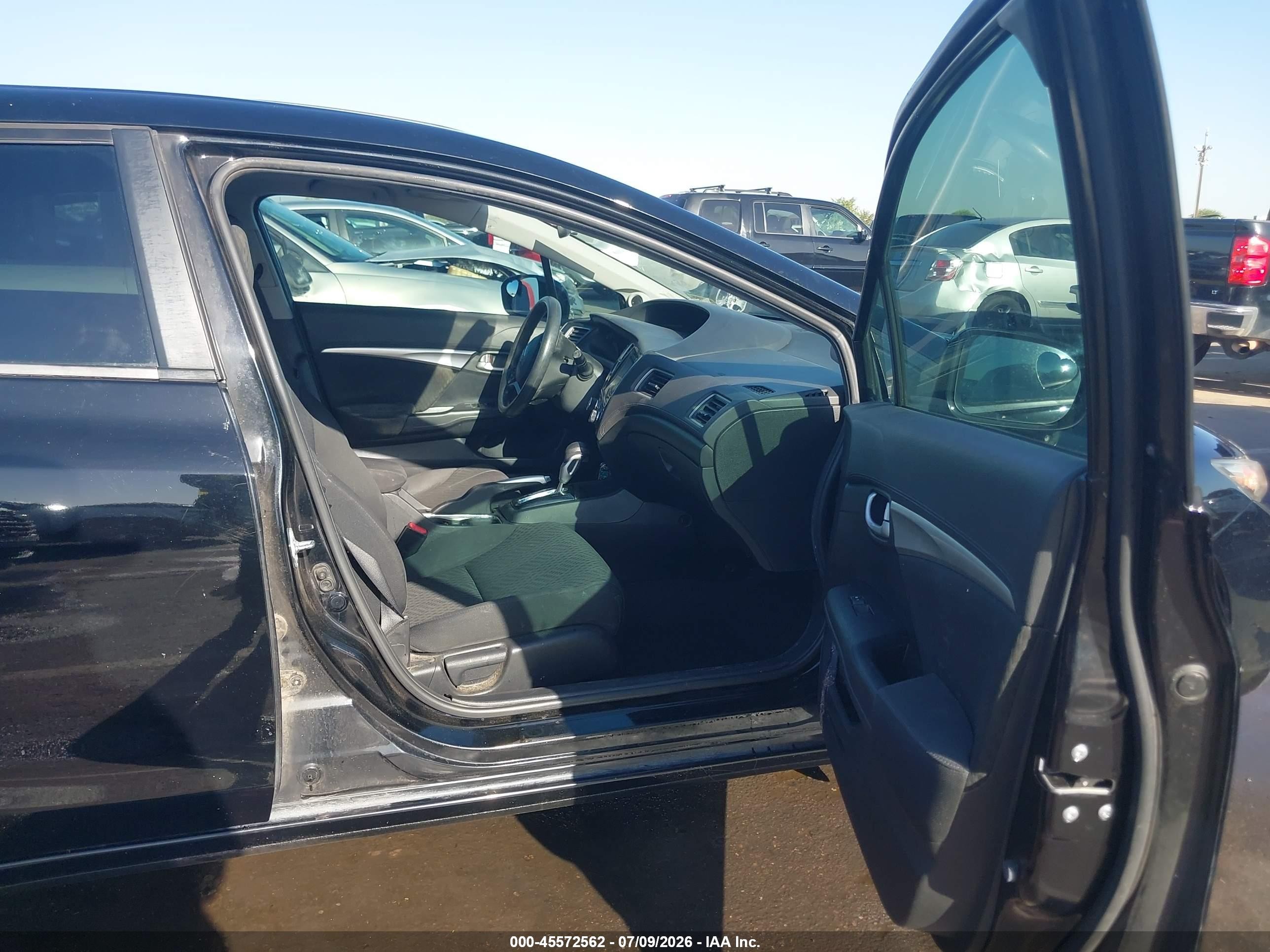 2015 Honda Civic Ex Black vin: 2HGFB2F89FH562532
