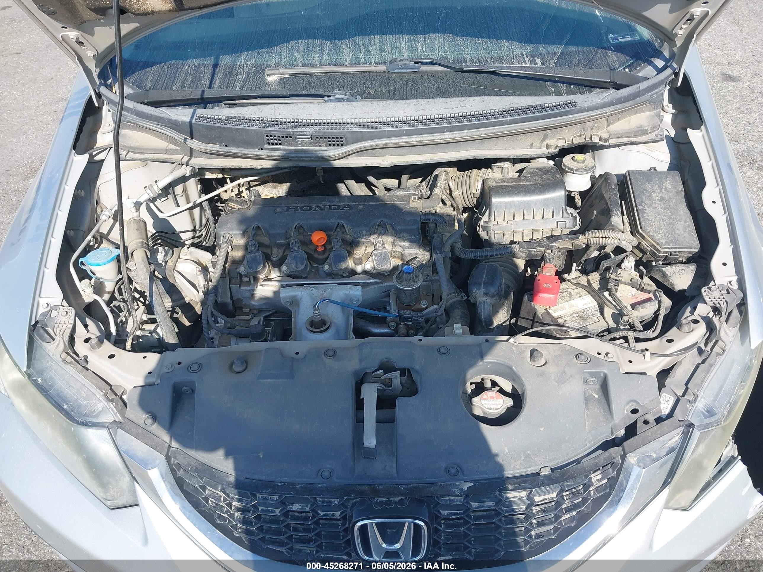2015 Honda Civic Ex Silver vin: 2HGFB2F89FH563891