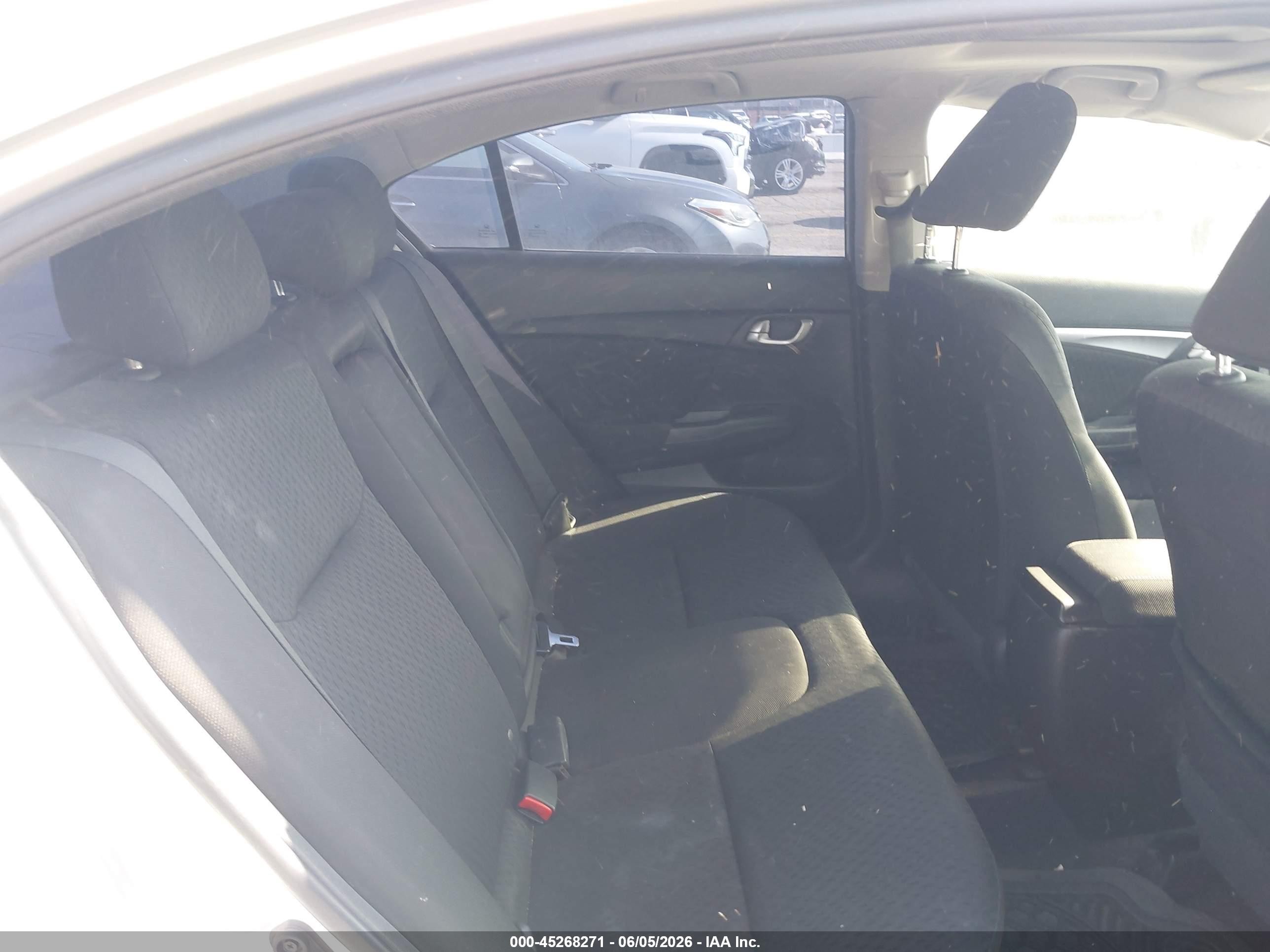2015 Honda Civic Ex Silver vin: 2HGFB2F89FH563891