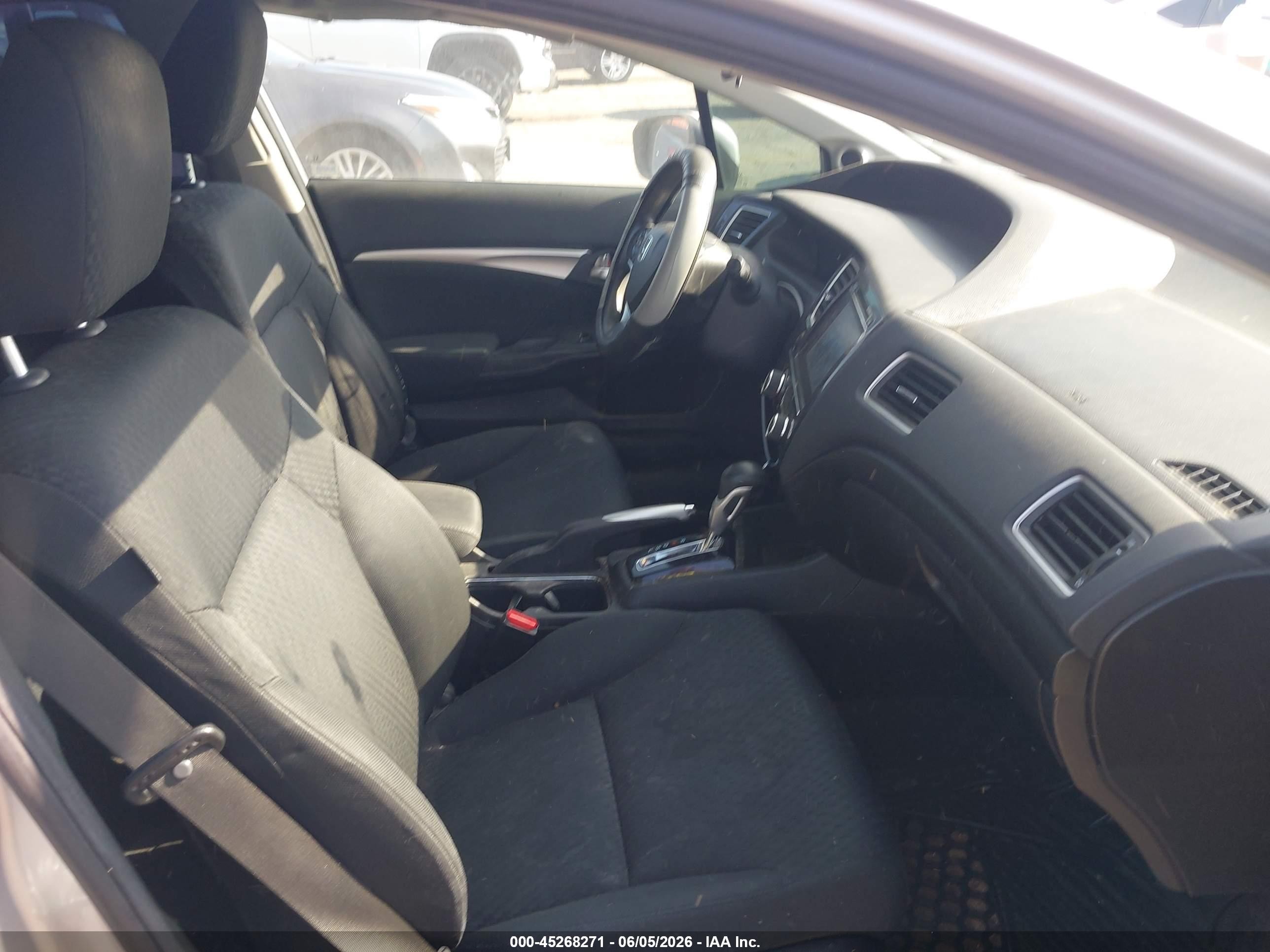 2015 Honda Civic Ex Silver vin: 2HGFB2F89FH563891