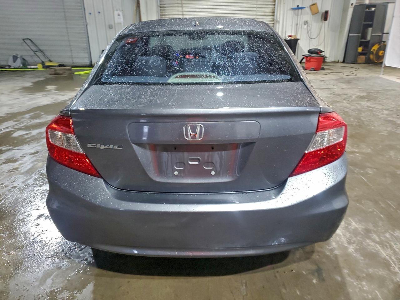2012 Honda Civic Ex Gray vin: 2HGFB2F8XCH306654