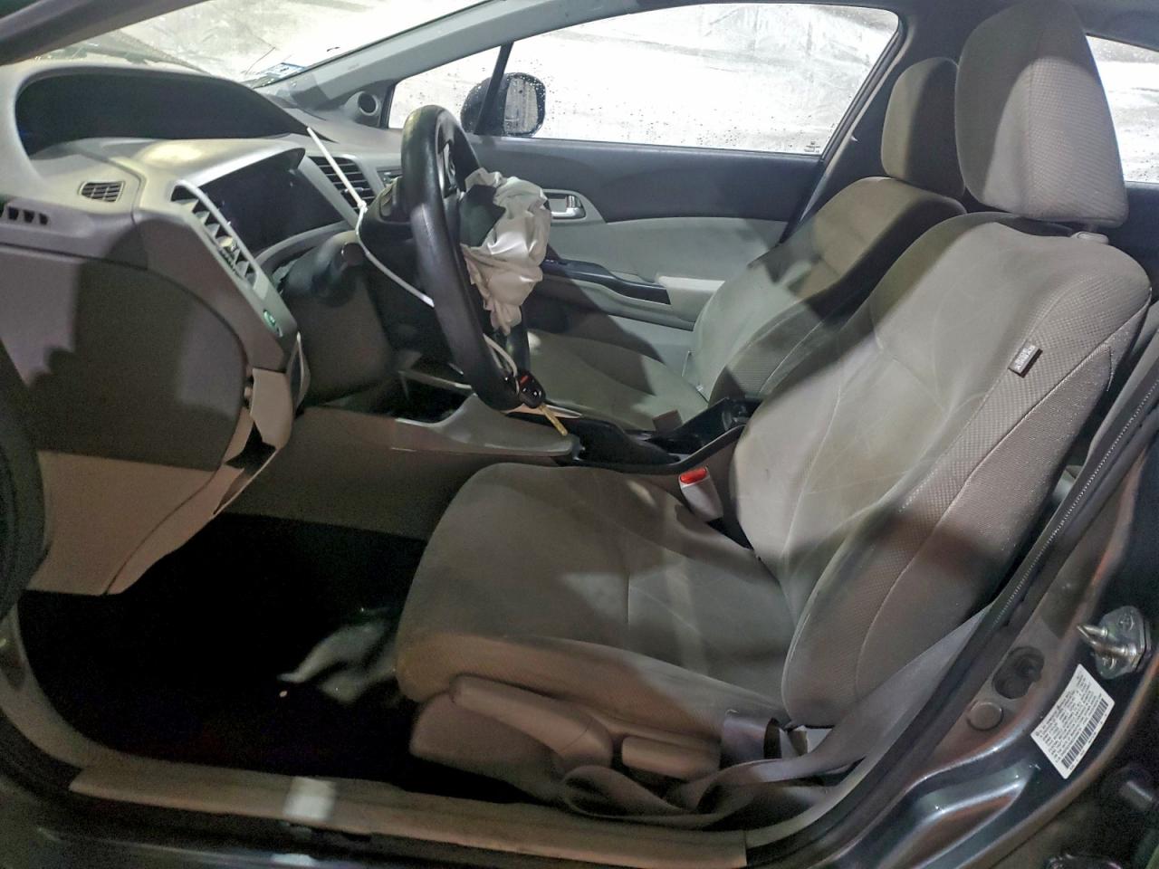 2012 Honda Civic Ex Gray vin: 2HGFB2F8XCH306654
