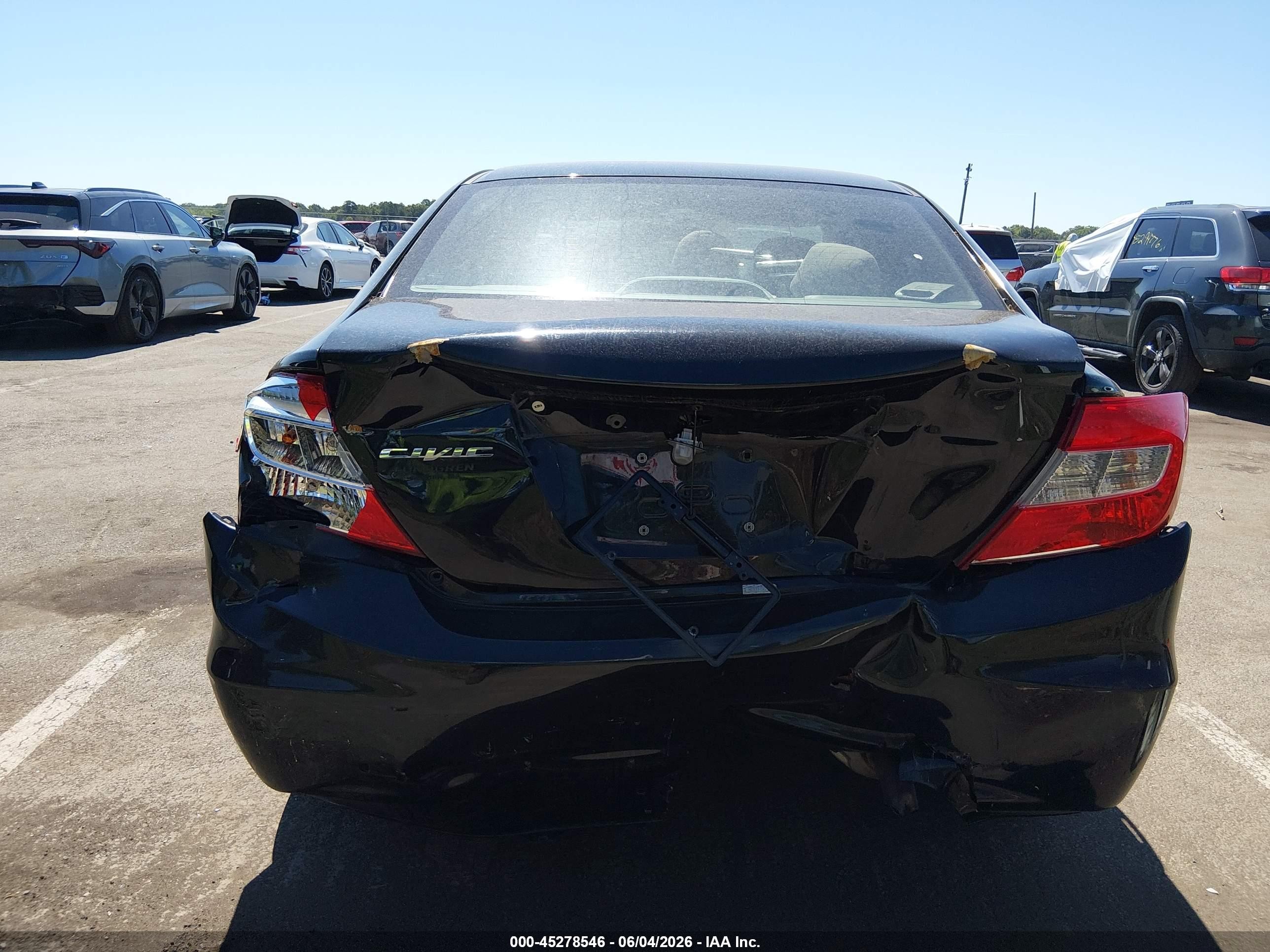 2012 Honda Civic Ex Black vin: 2HGFB2F8XCH329917