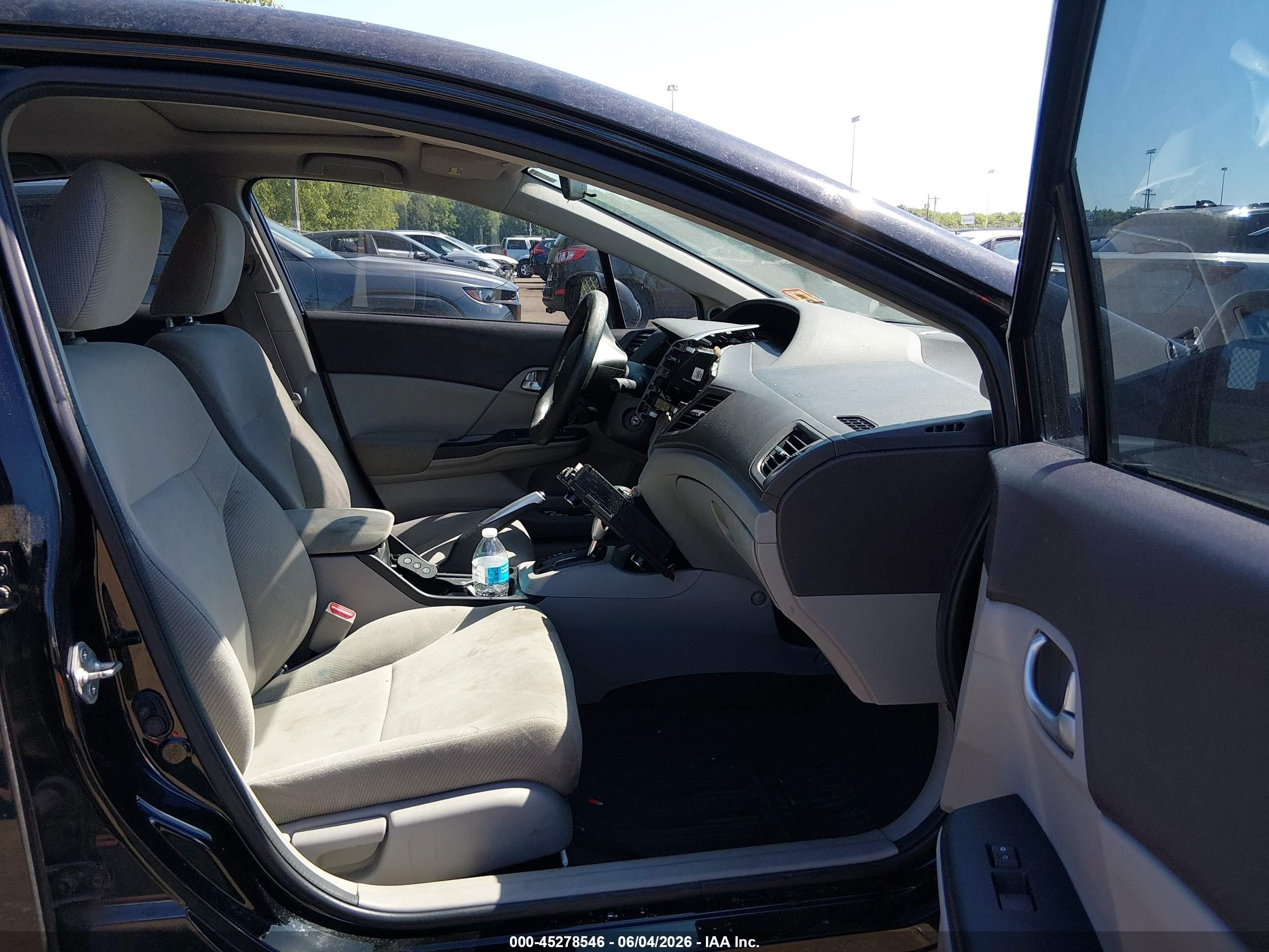 2012 Honda Civic Ex Black vin: 2HGFB2F8XCH329917
