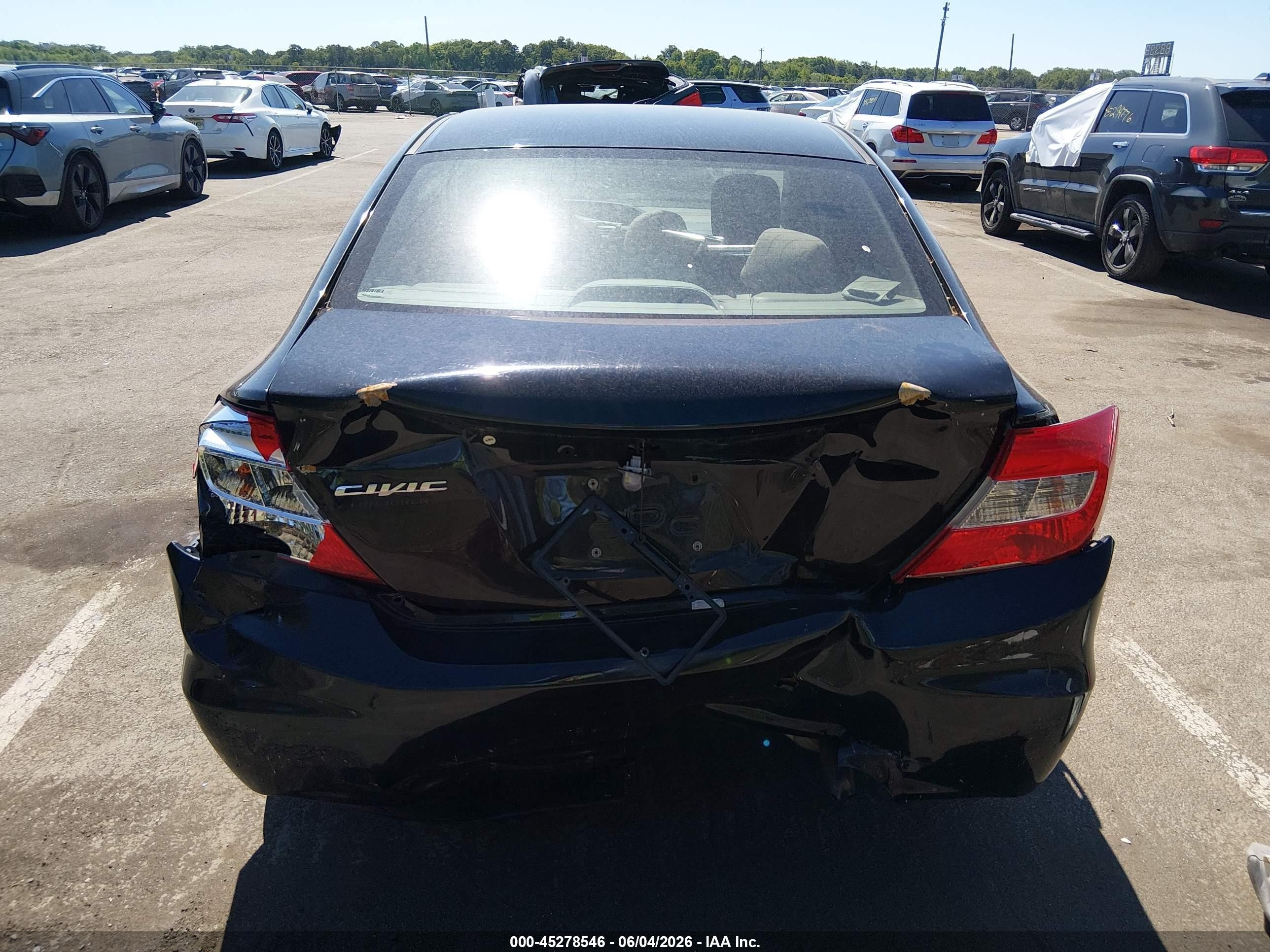 2012 Honda Civic Ex Black vin: 2HGFB2F8XCH329917