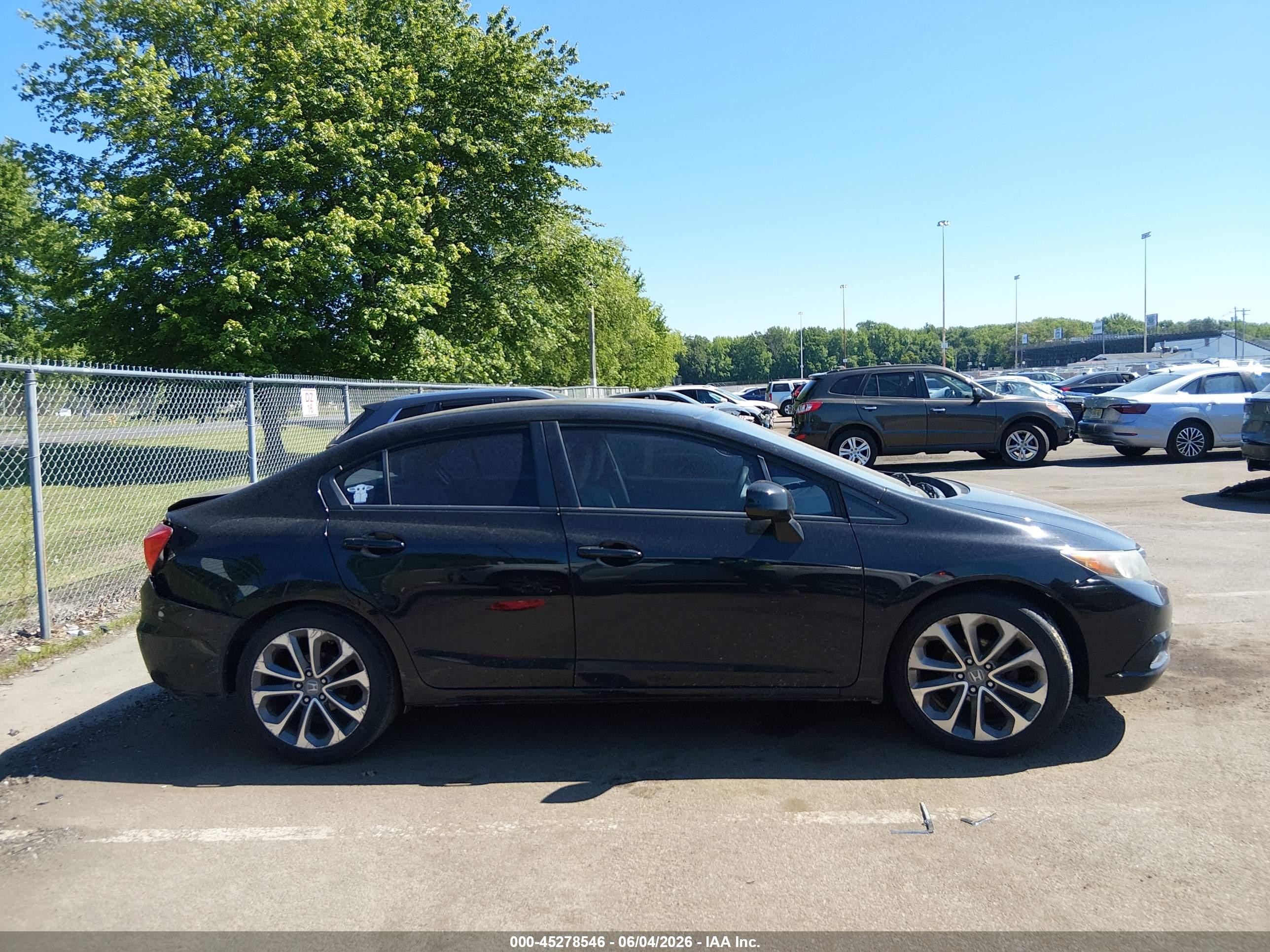 2012 Honda Civic Ex Black vin: 2HGFB2F8XCH329917