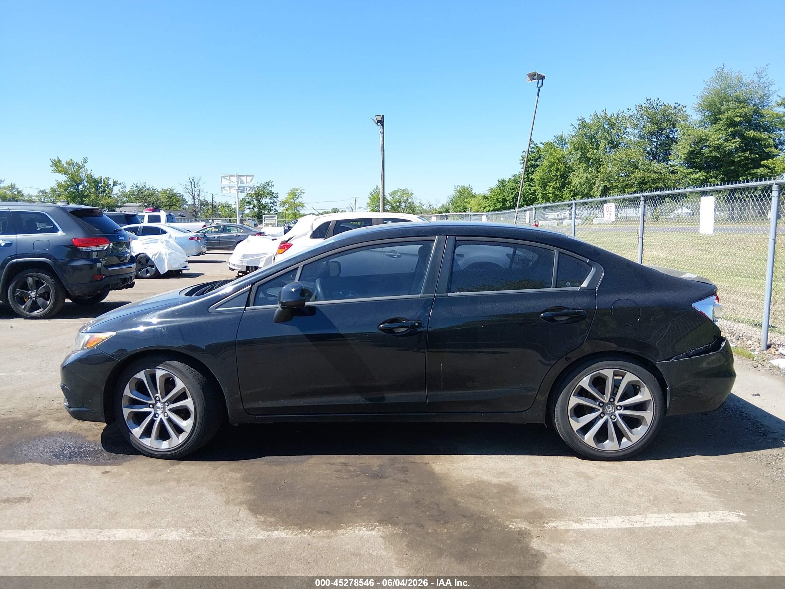 2012 Honda Civic Ex Black vin: 2HGFB2F8XCH329917