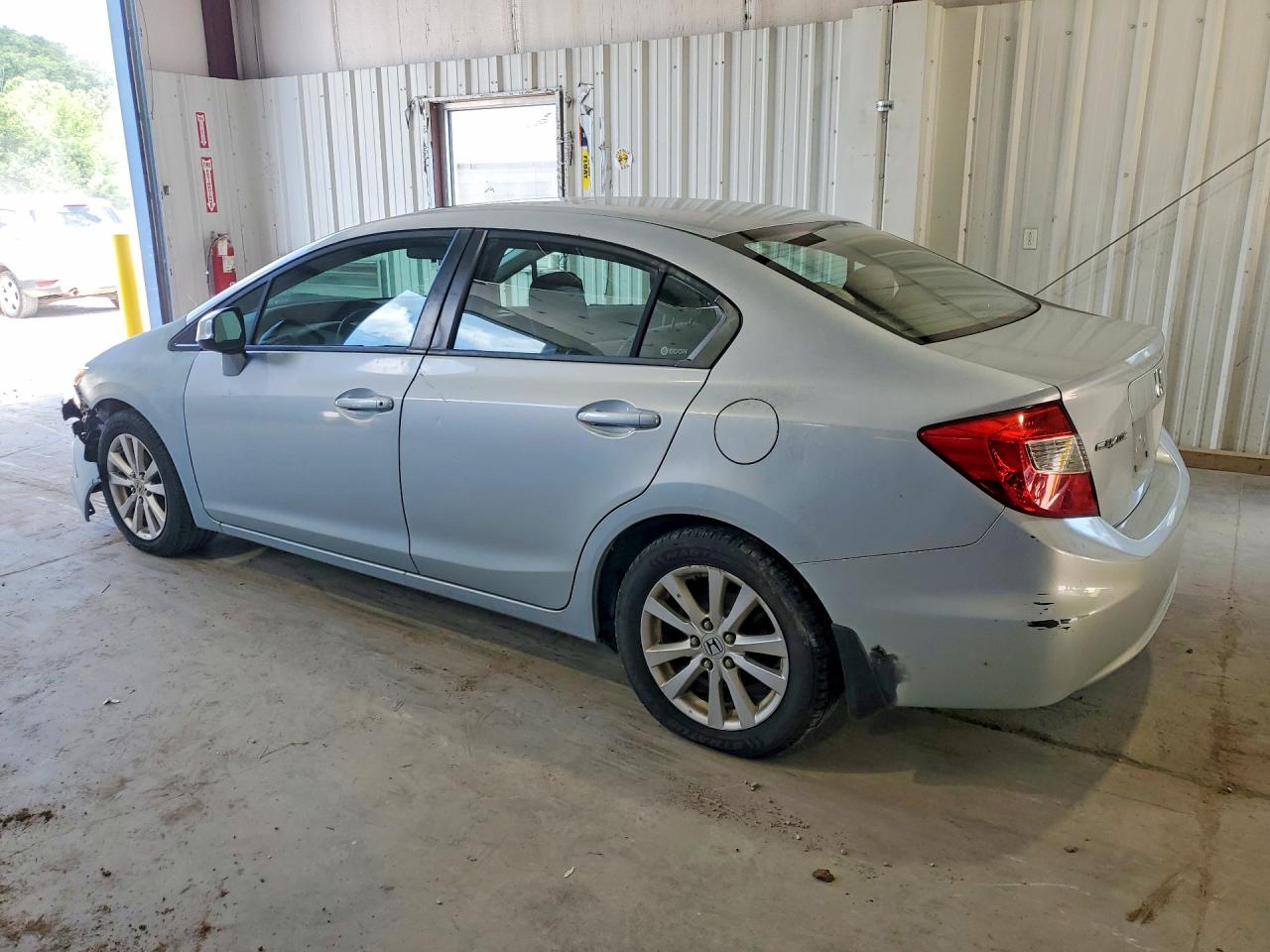 2012 Honda Civic Ex Blue vin: 2HGFB2F8XCH514131