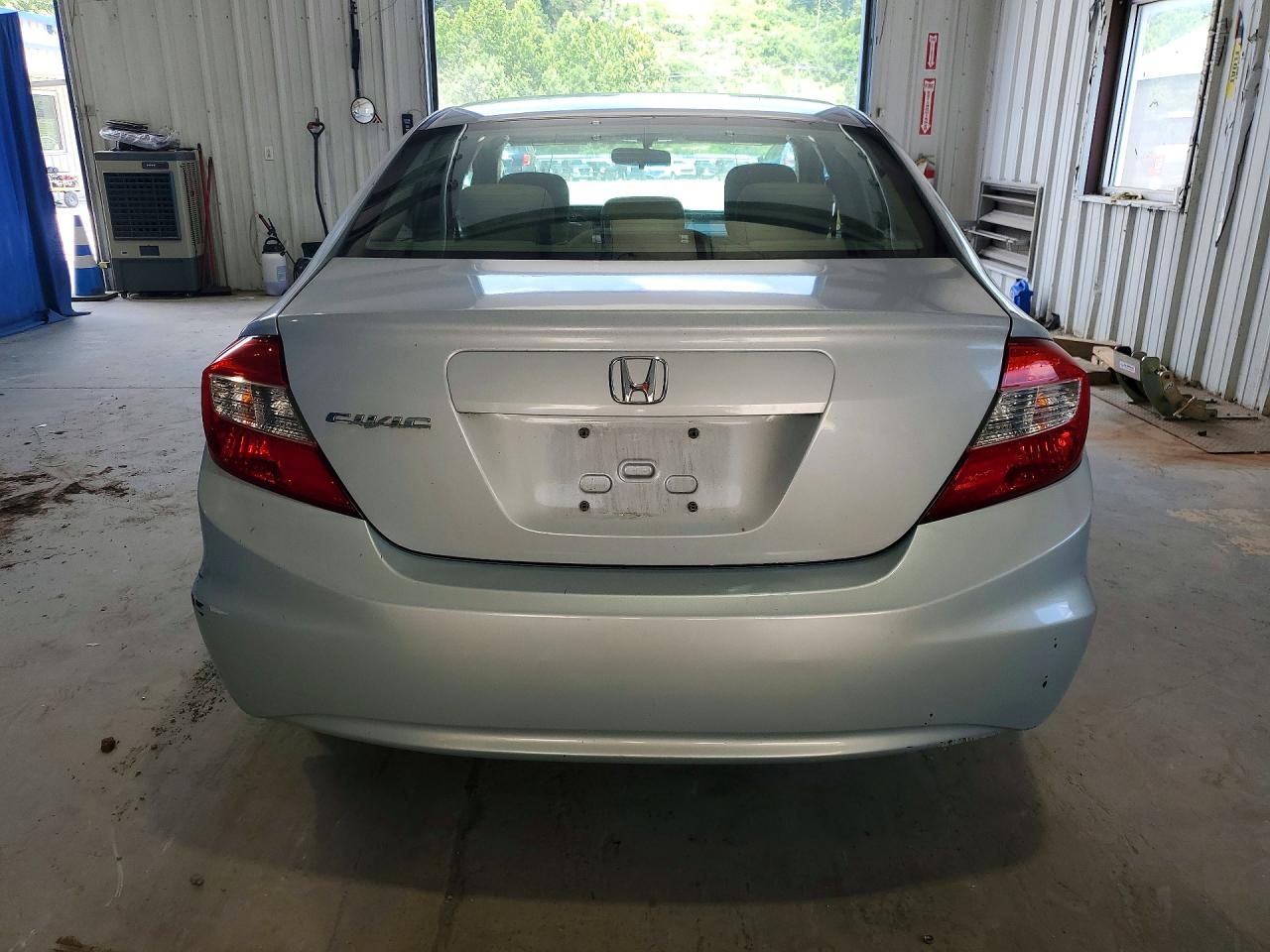 2012 Honda Civic Ex Blue vin: 2HGFB2F8XCH514131