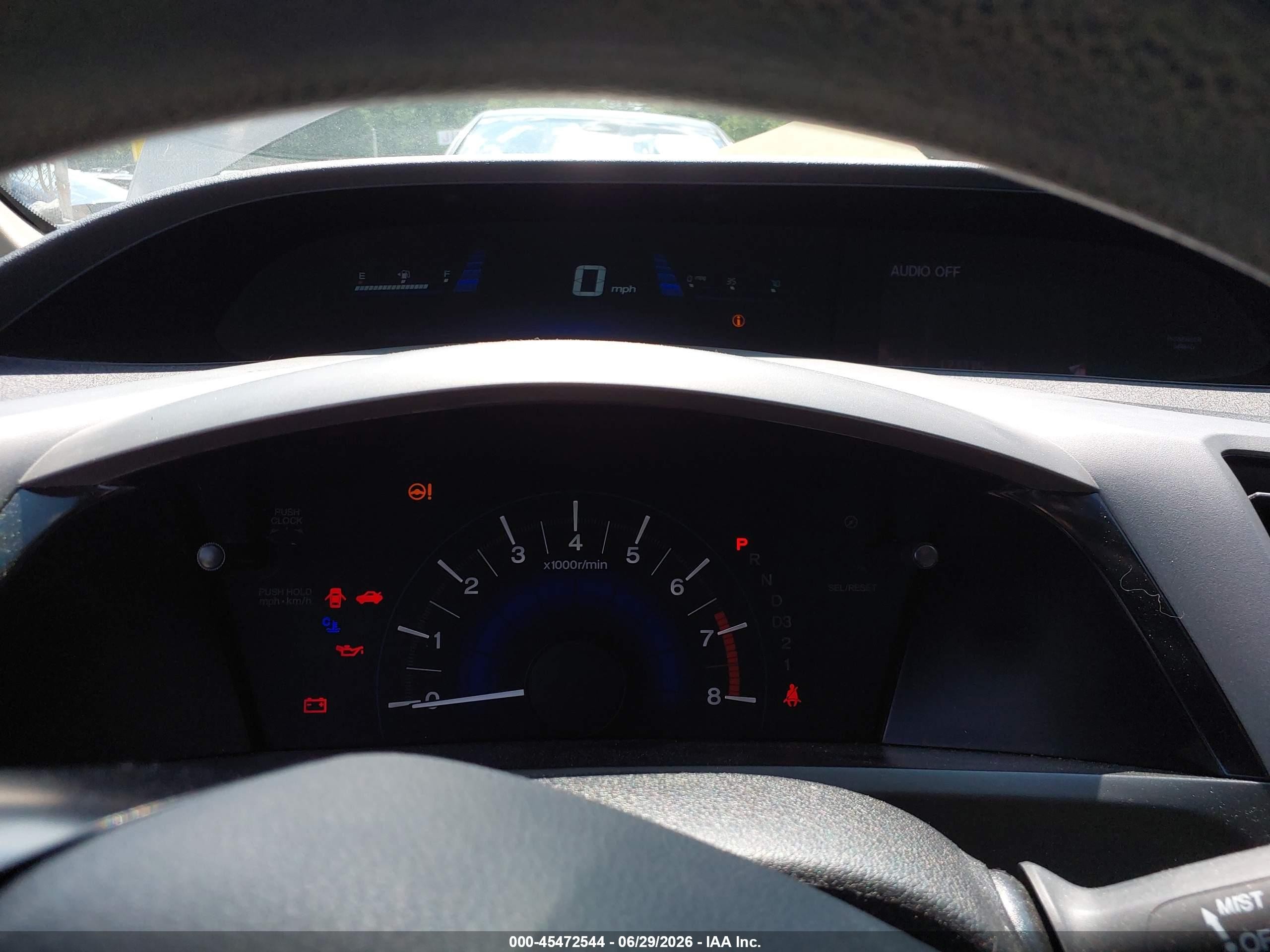 2012 Honda Civic Ex Gray vin: 2HGFB2F8XCH548232