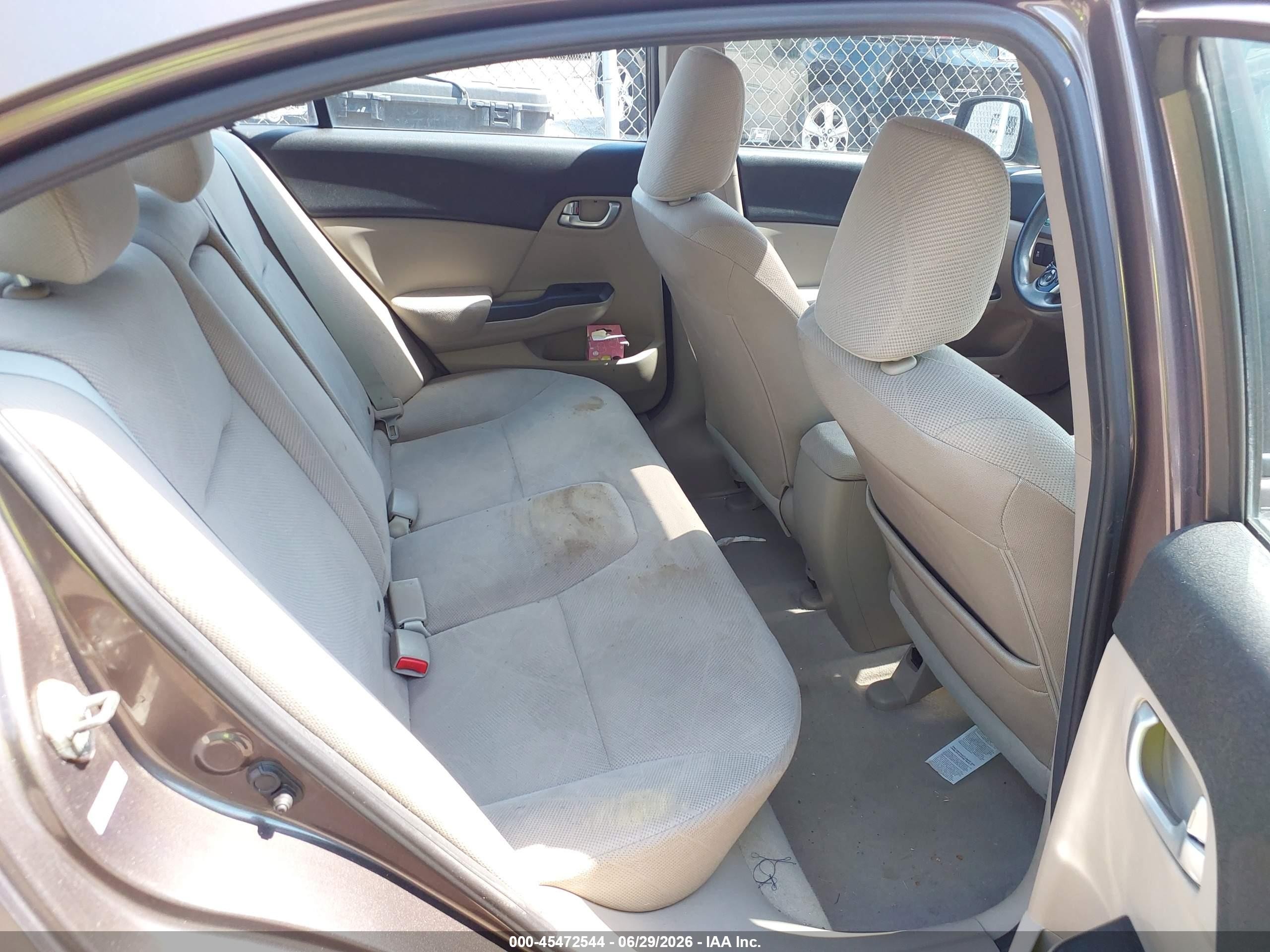 2012 Honda Civic Ex Gray vin: 2HGFB2F8XCH548232