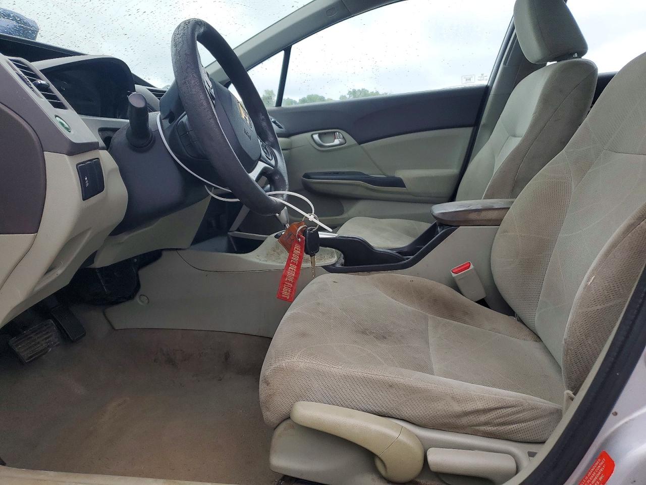 2012 Honda Civic Ex Silver vin: 2HGFB2F8XCH568139