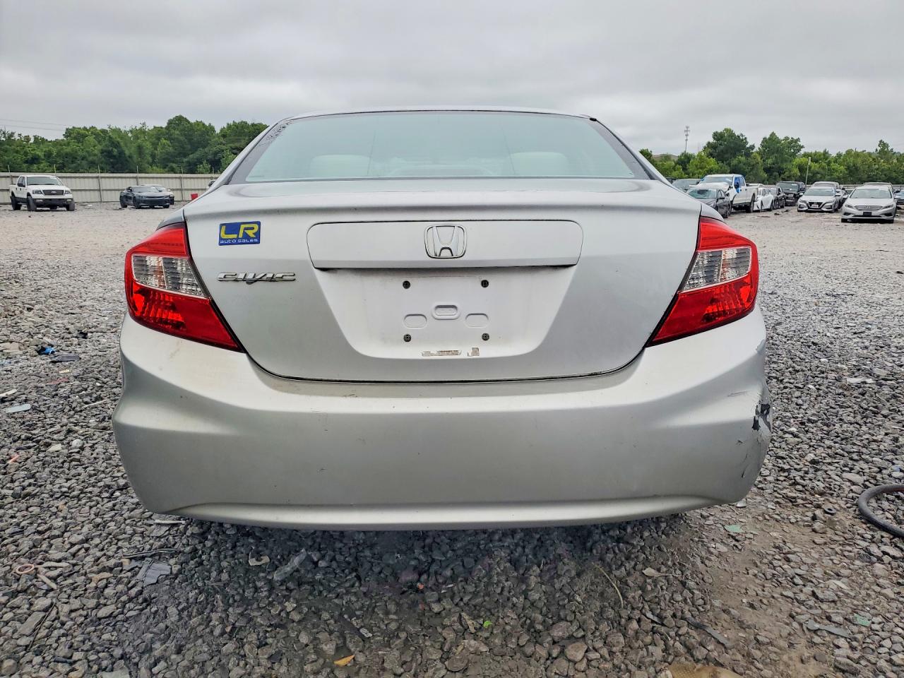 2012 Honda Civic Ex Silver vin: 2HGFB2F8XCH568139